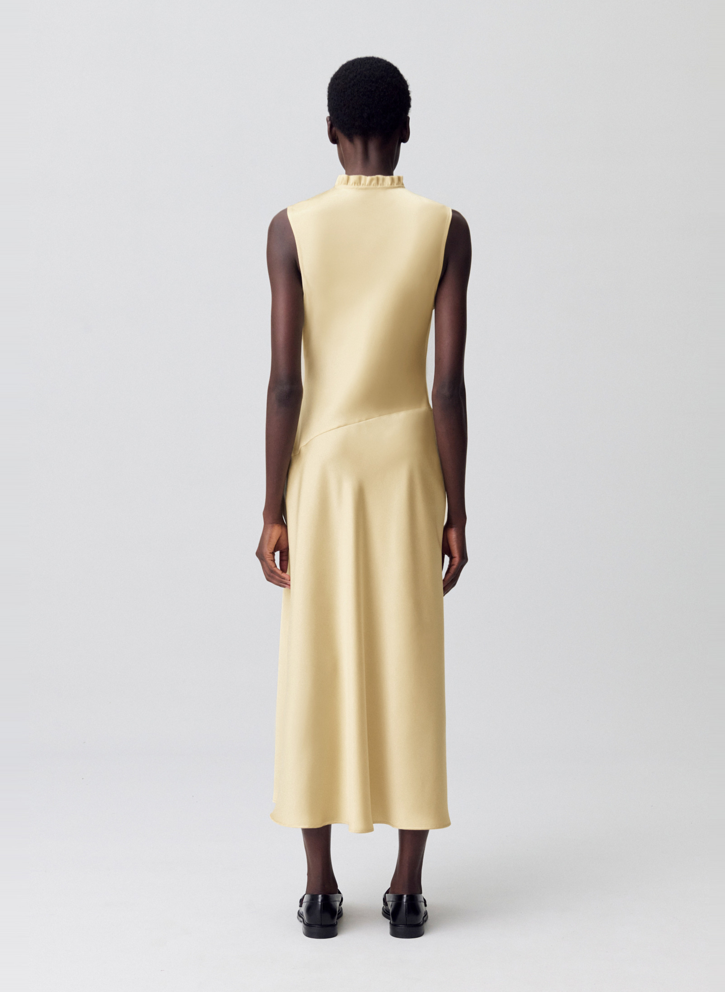 Robe longue ajustée CLAUDIE PIERLOT Jaune
