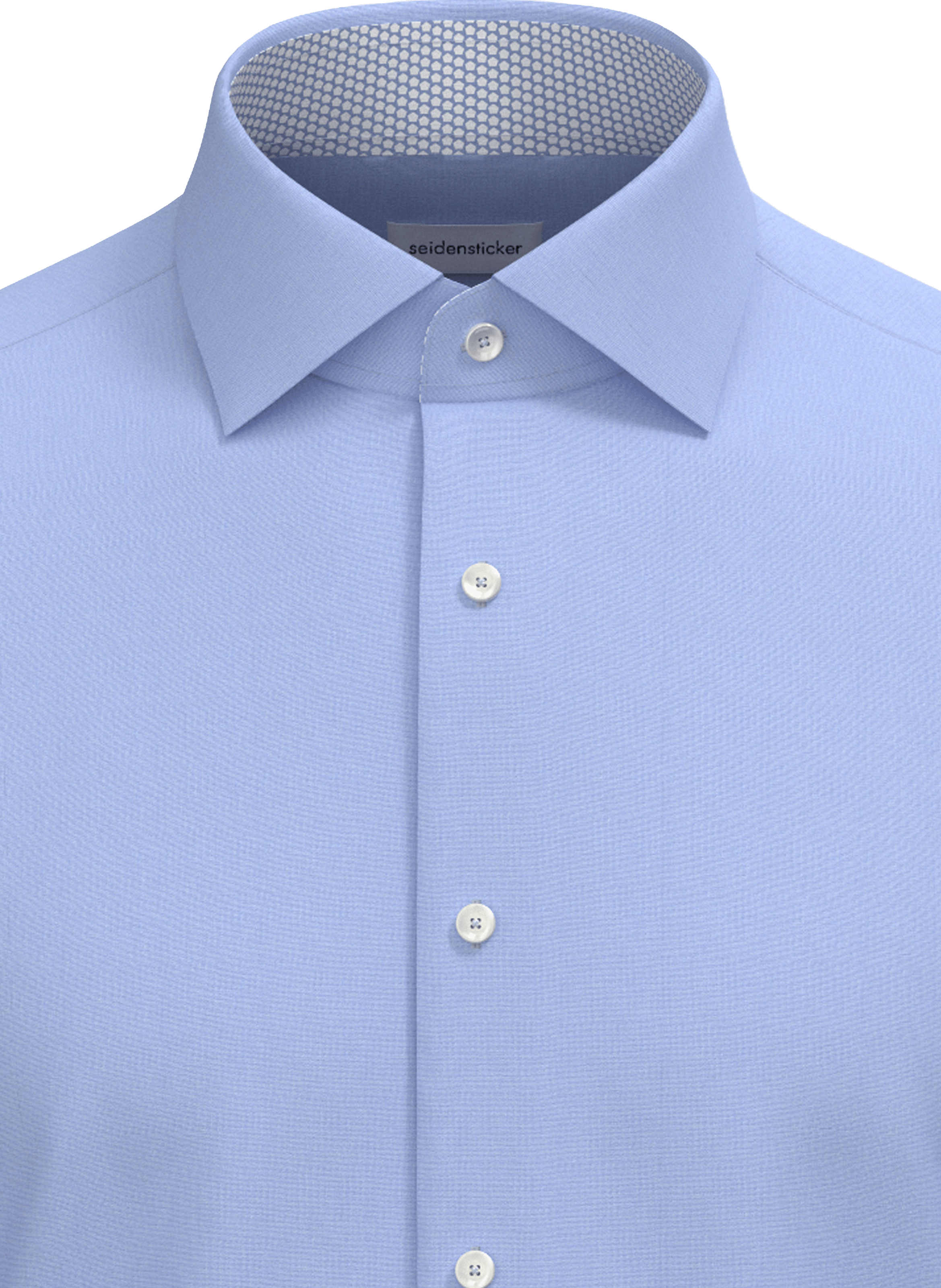  Cotton shirt SEIDENSTICKER Blue