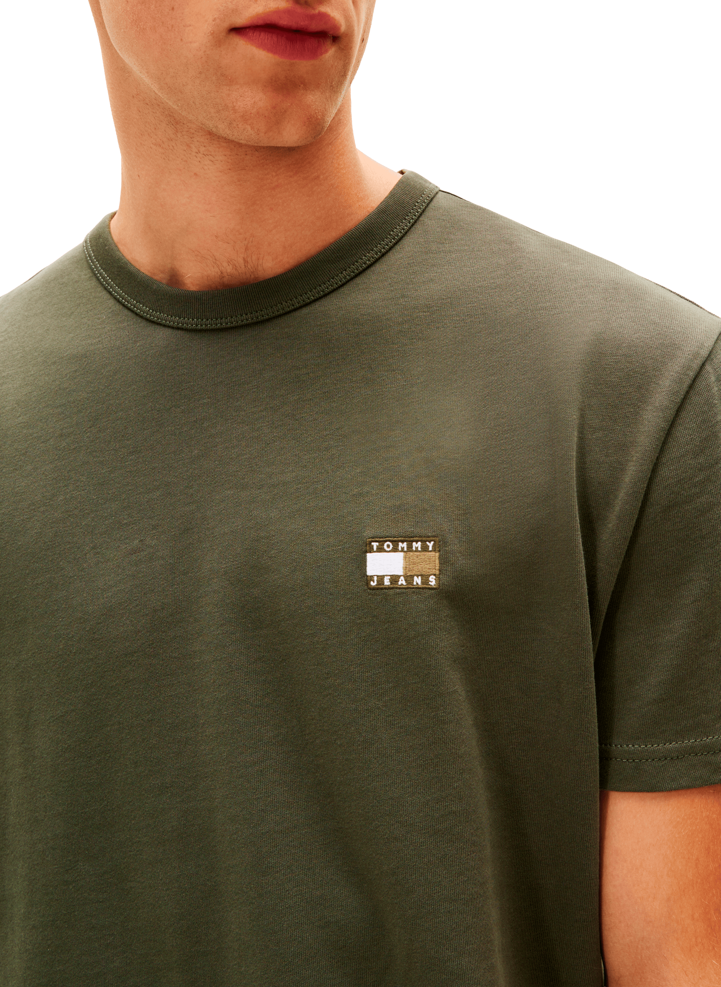 Classic Cotton T-Shirt TOMMY HILFIGER Green