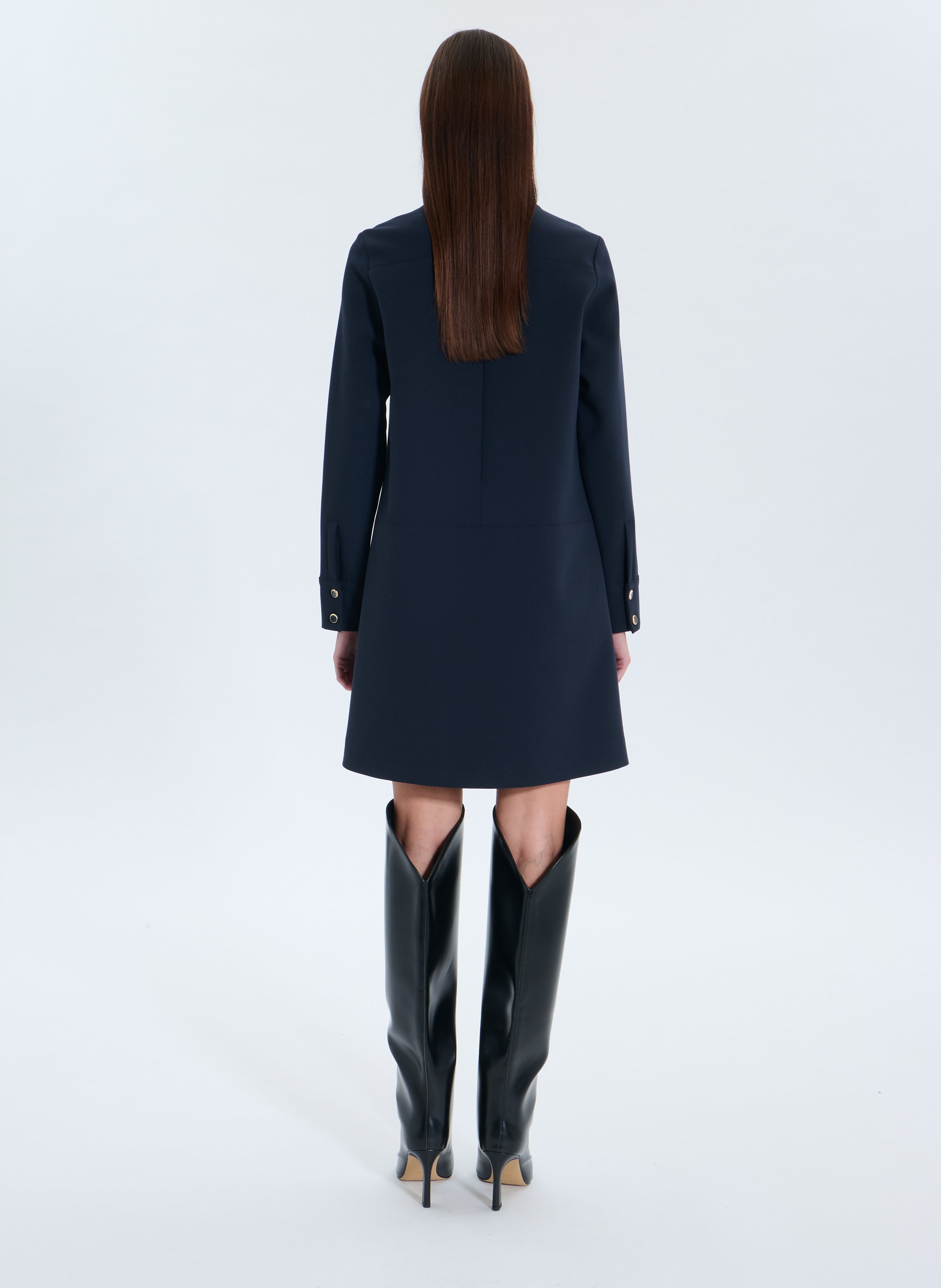 Robe droite relima ZAPA Bleu