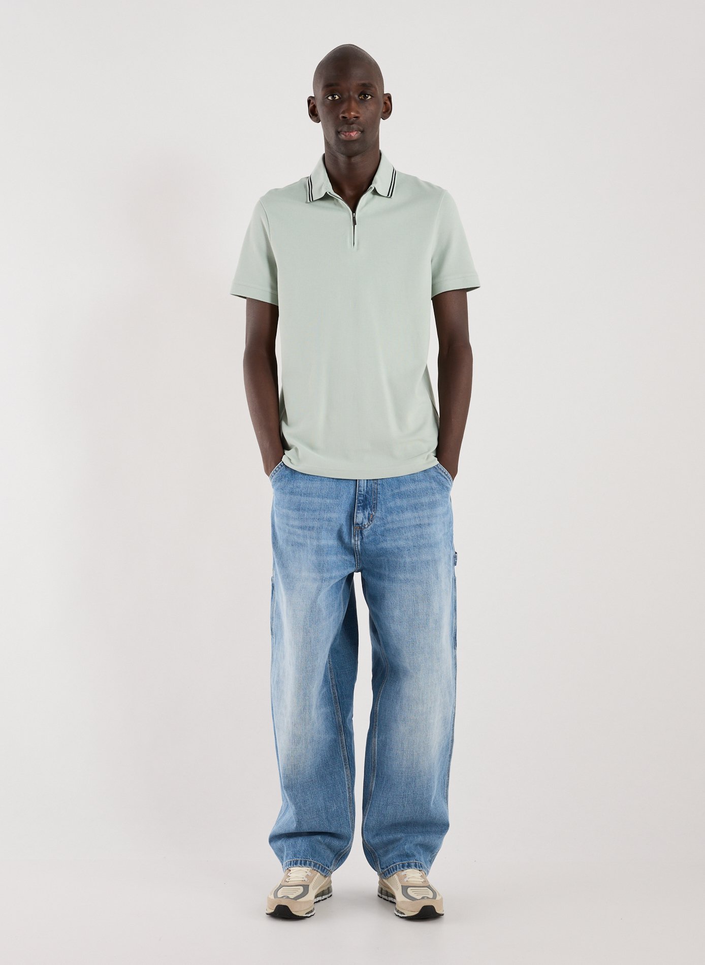  Cotton polo shirt  ARMANI EXCHANGE Grey