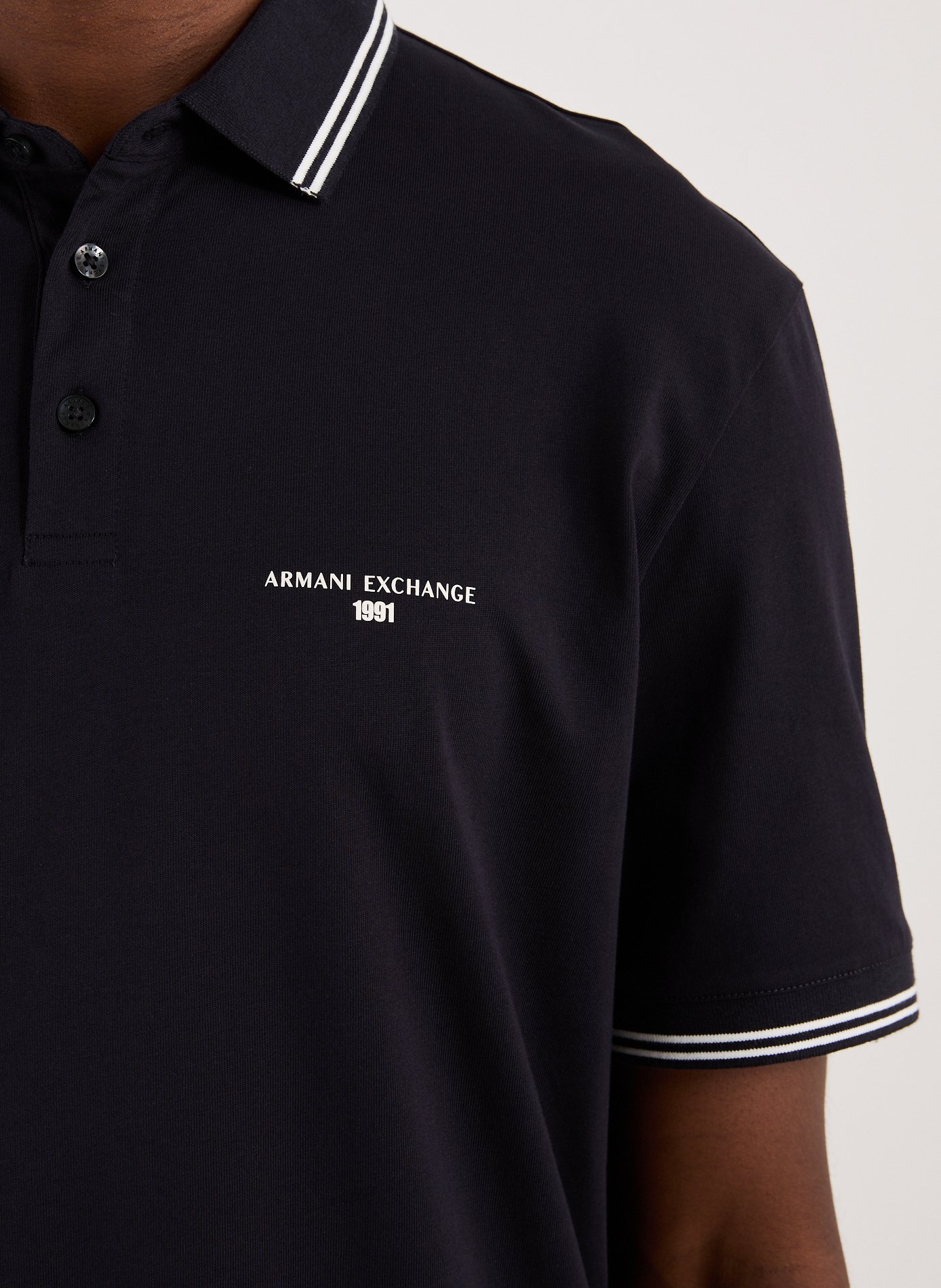  Cotton polo shirt  ARMANI EXCHANGE Blue