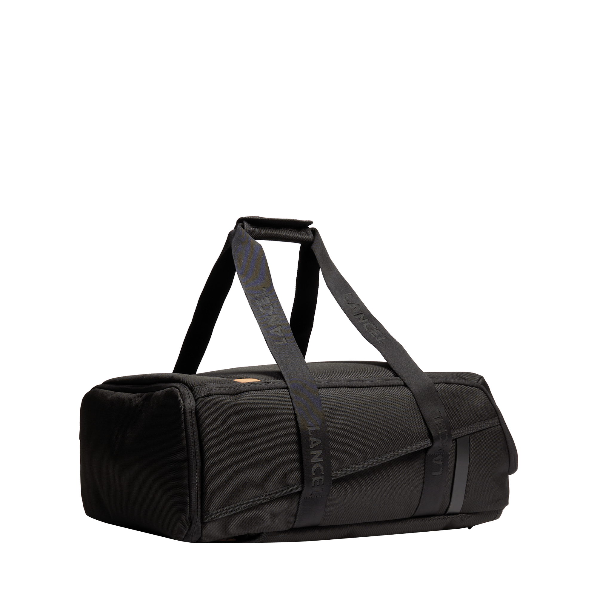 Lancel neo partance konvertierbarer rucksack aus segeltuch LANCEL Schwarz