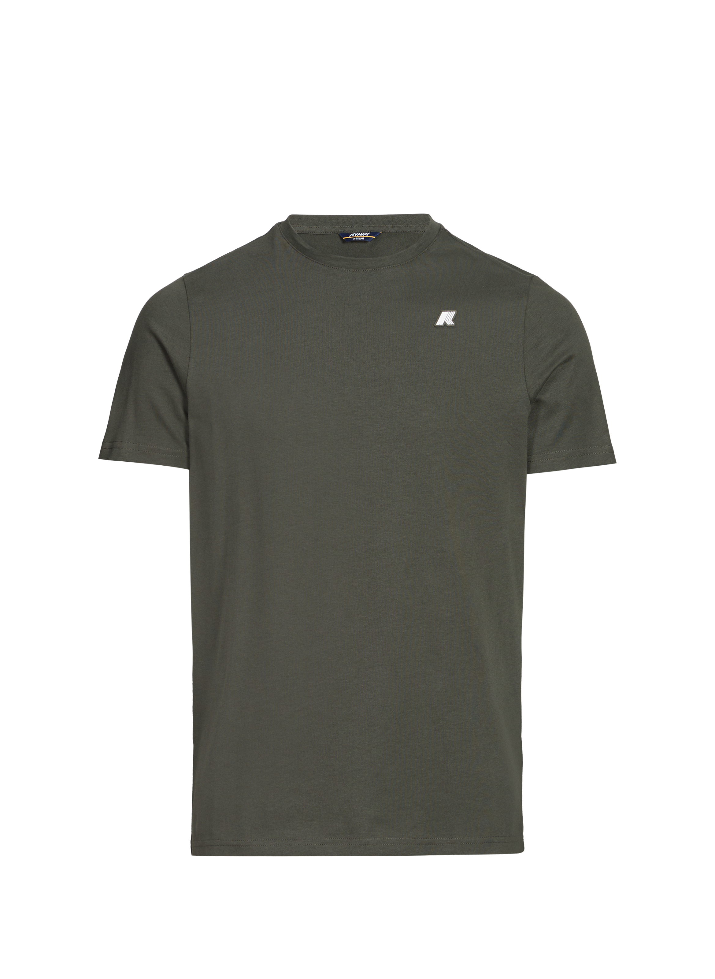 Classic Cotton T-Shirt K-WAY Khaki