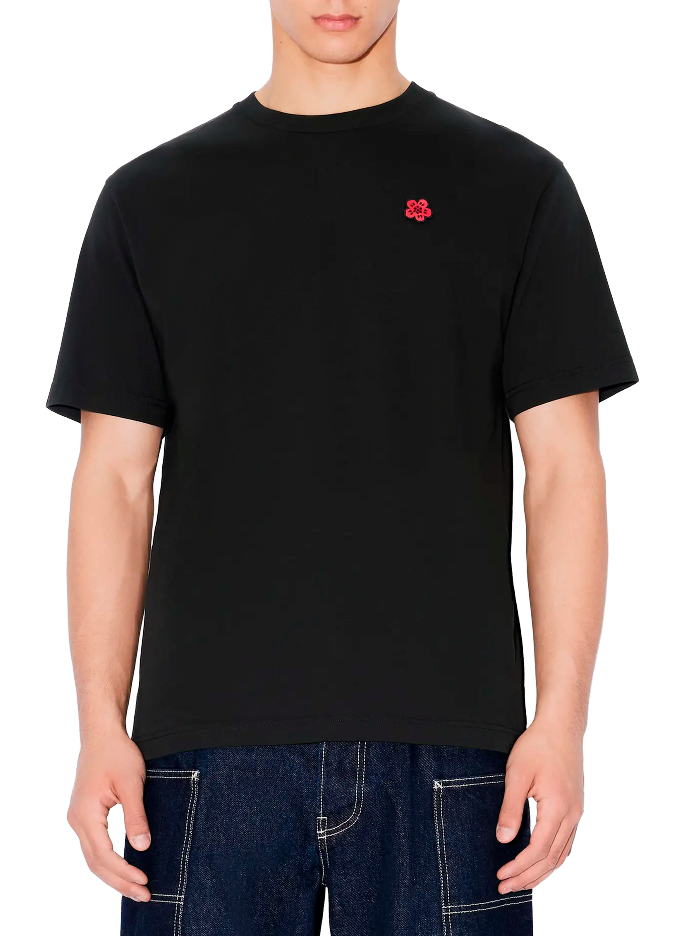 KENZO T-shirt en coton Noir
