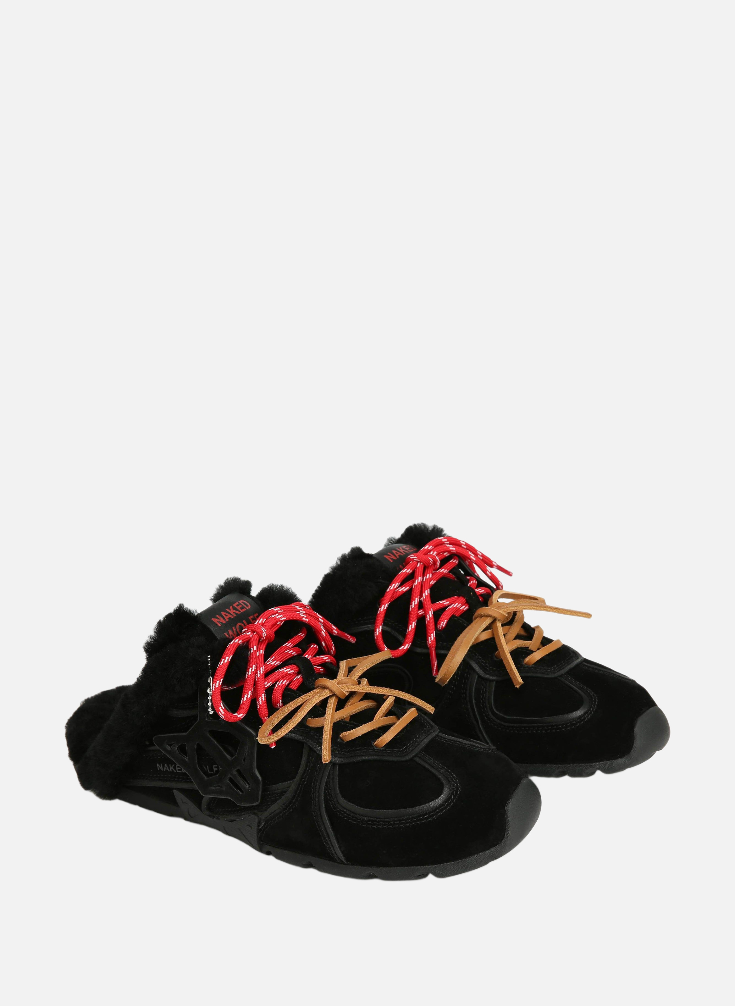 Mules arc NAKED WOLFE Noir