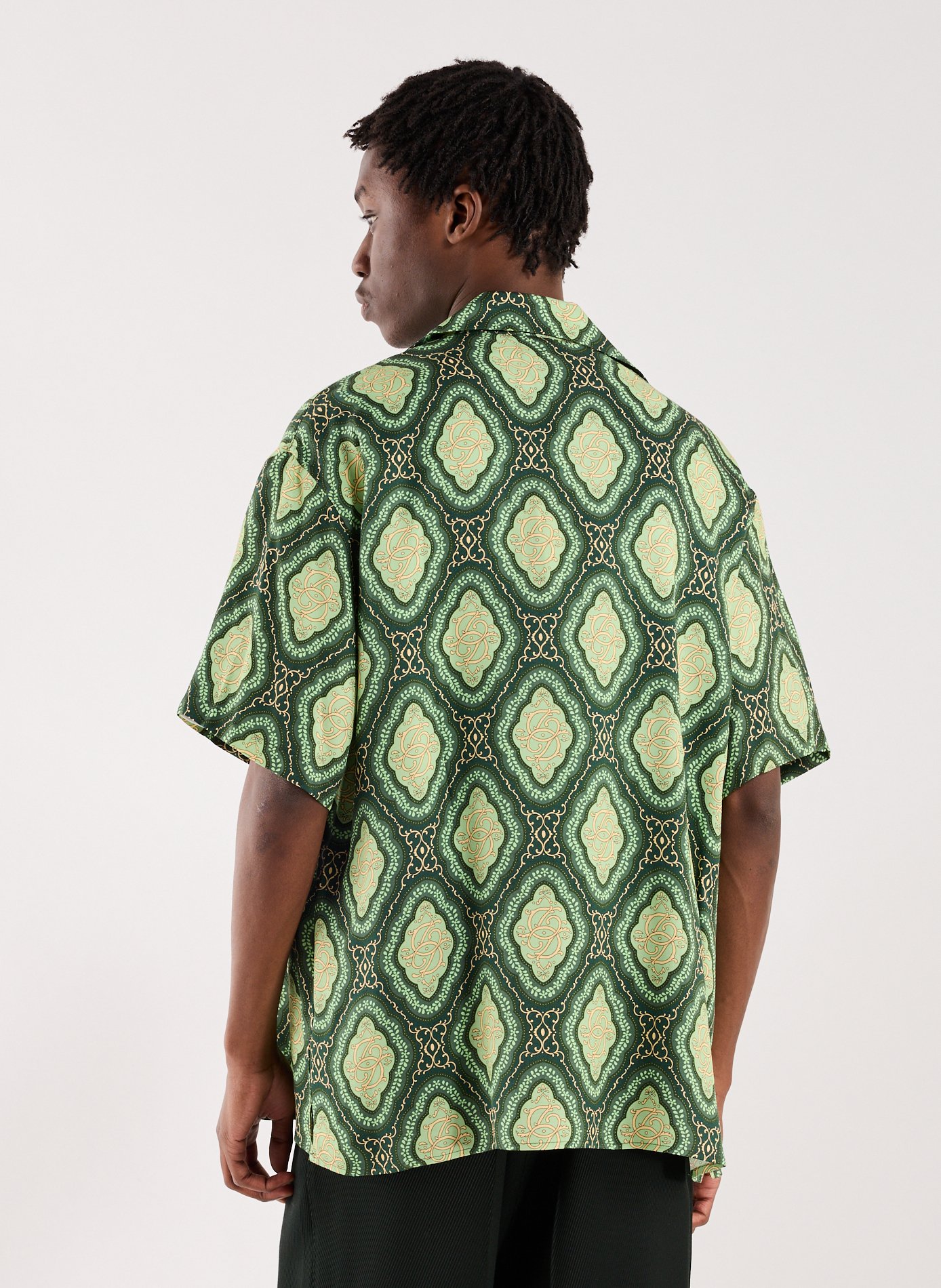 The Medallion Shirt DROLE DE MONSIEUR Green