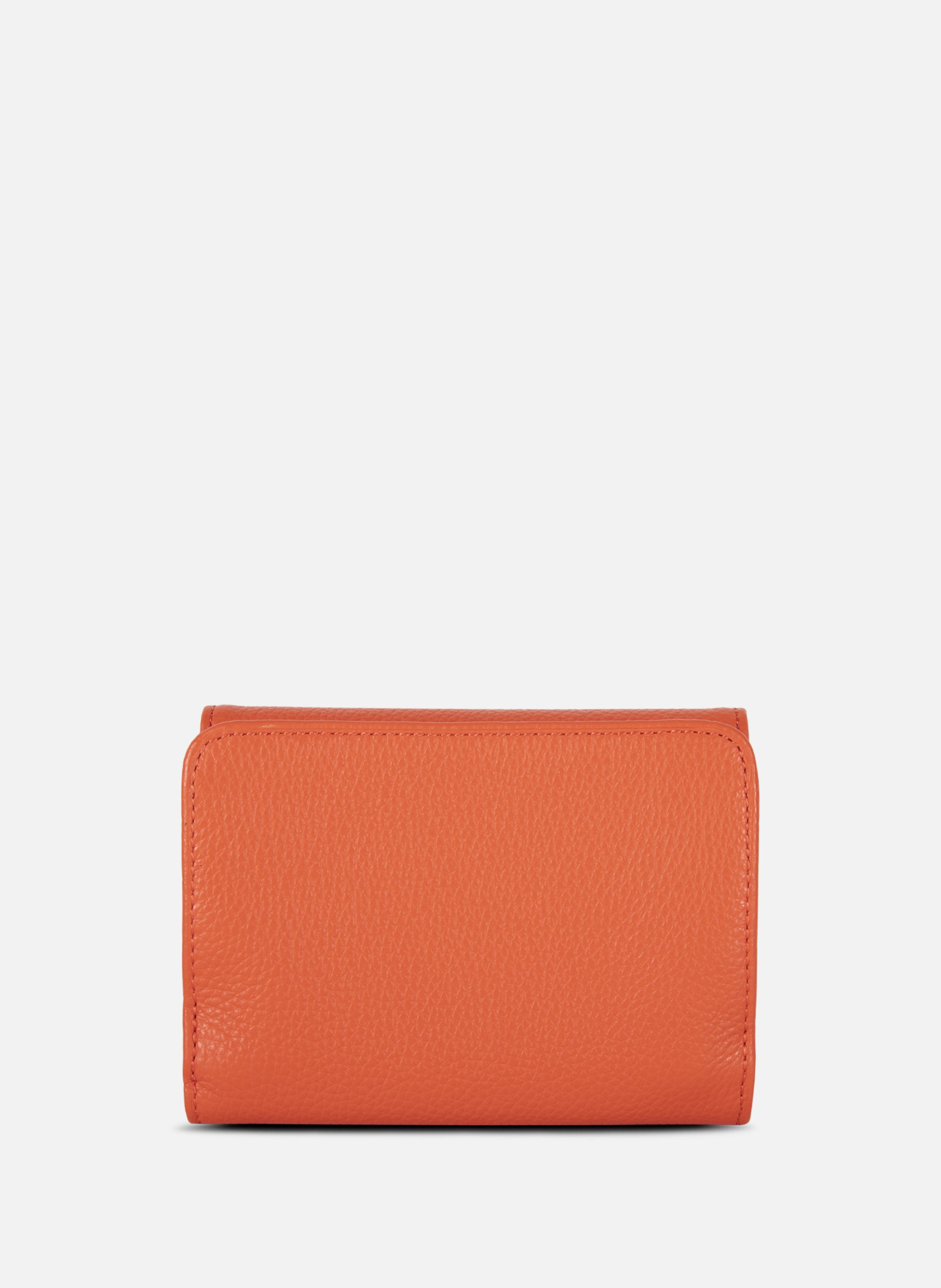 Back to back wallet - Foulonné PM LANCASTER Orange