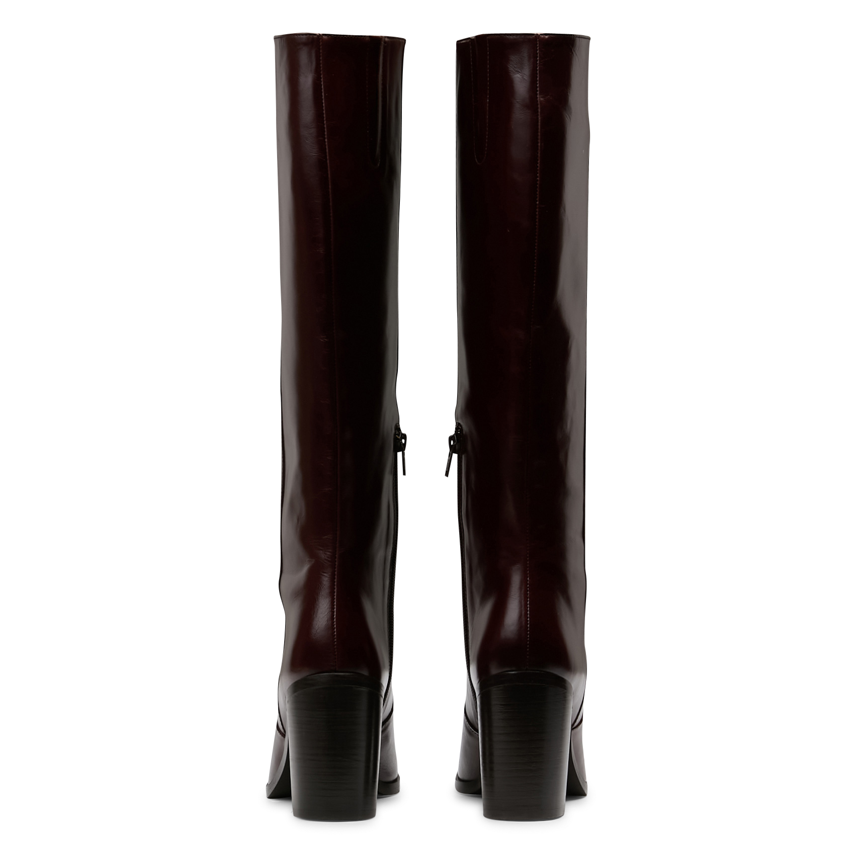 Bottes en cuir vanessa MAISON 123 Marron