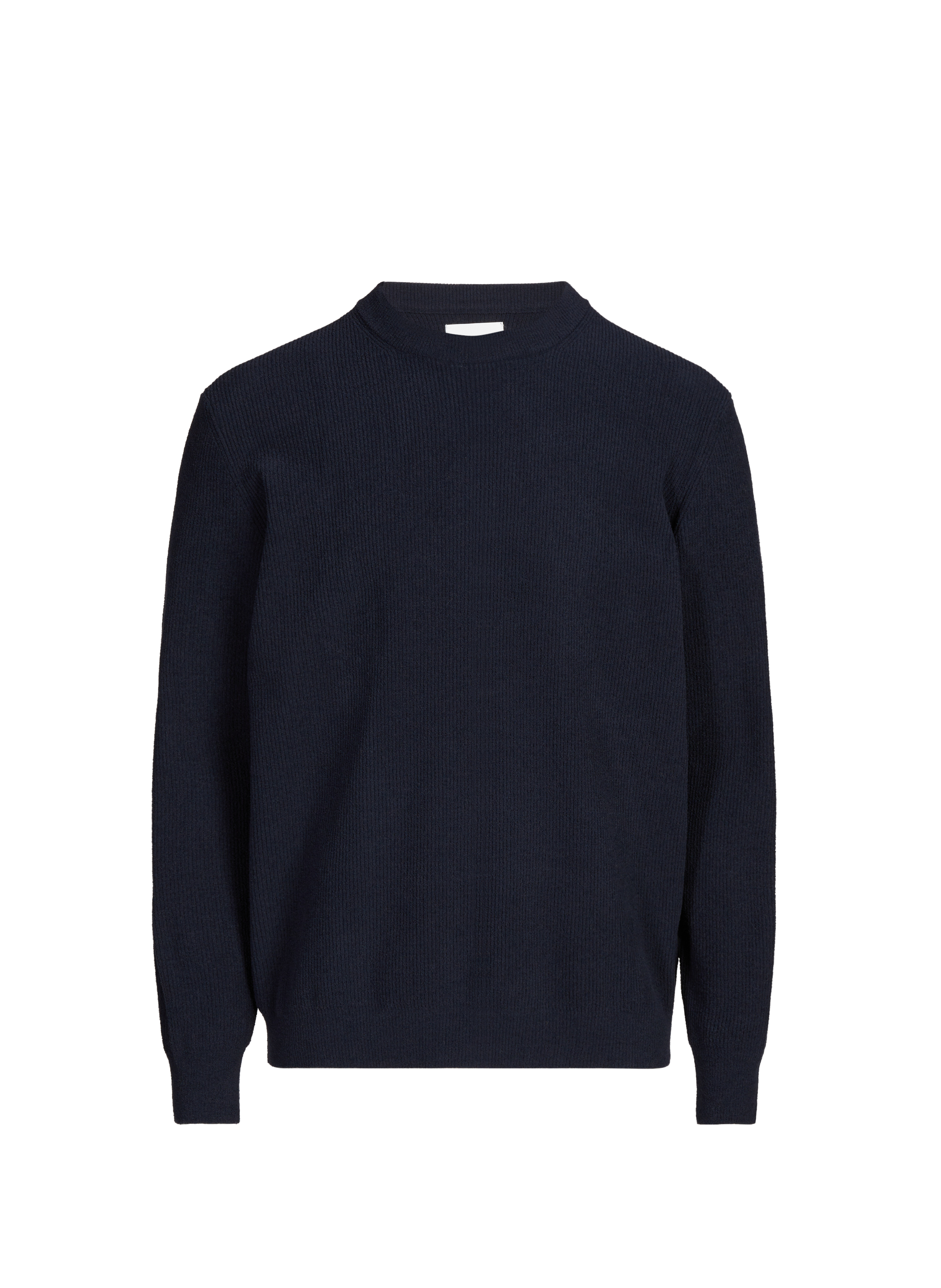 Ribbed straight sweater Danny NN.07 Blue