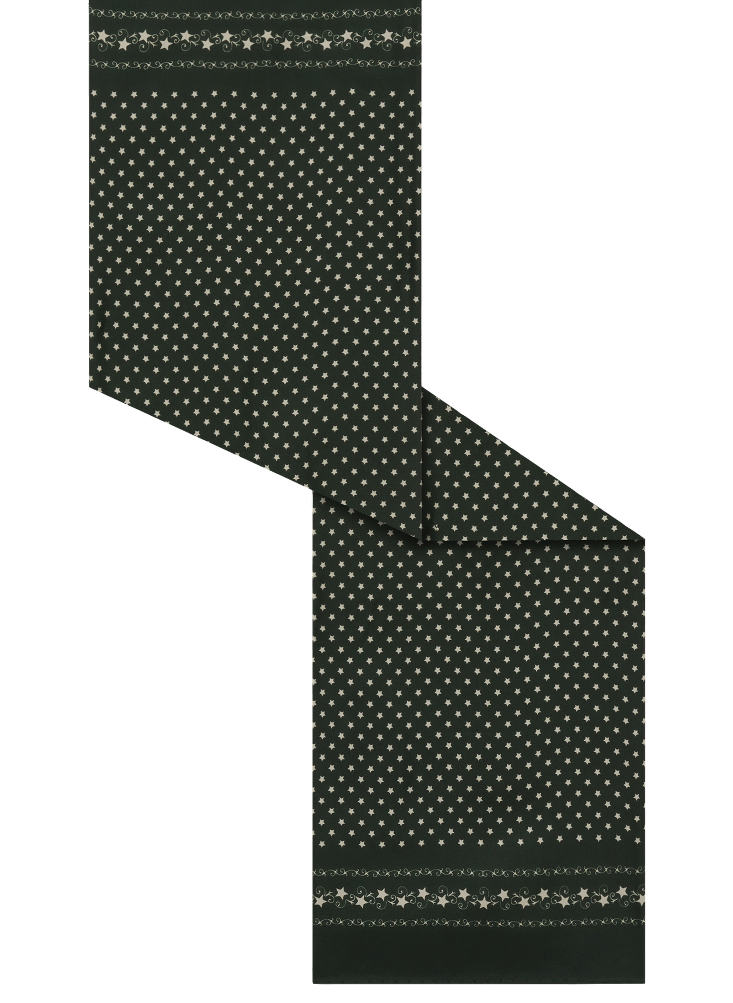 Carré imprimé en soie - felicia PABLO Vert