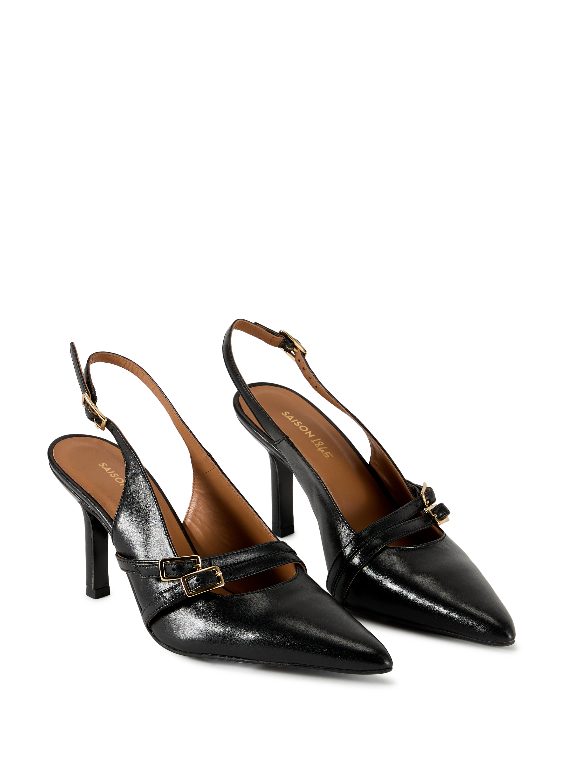 Flaudia leather pumps SAISON 1865 Black