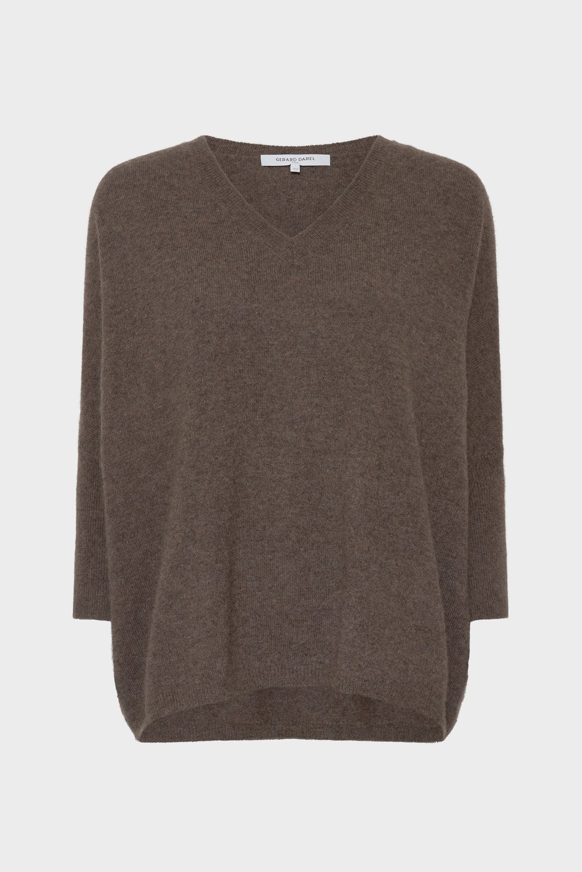 Pull v oversize en cachemire - esmee GERARD DAREL Marron