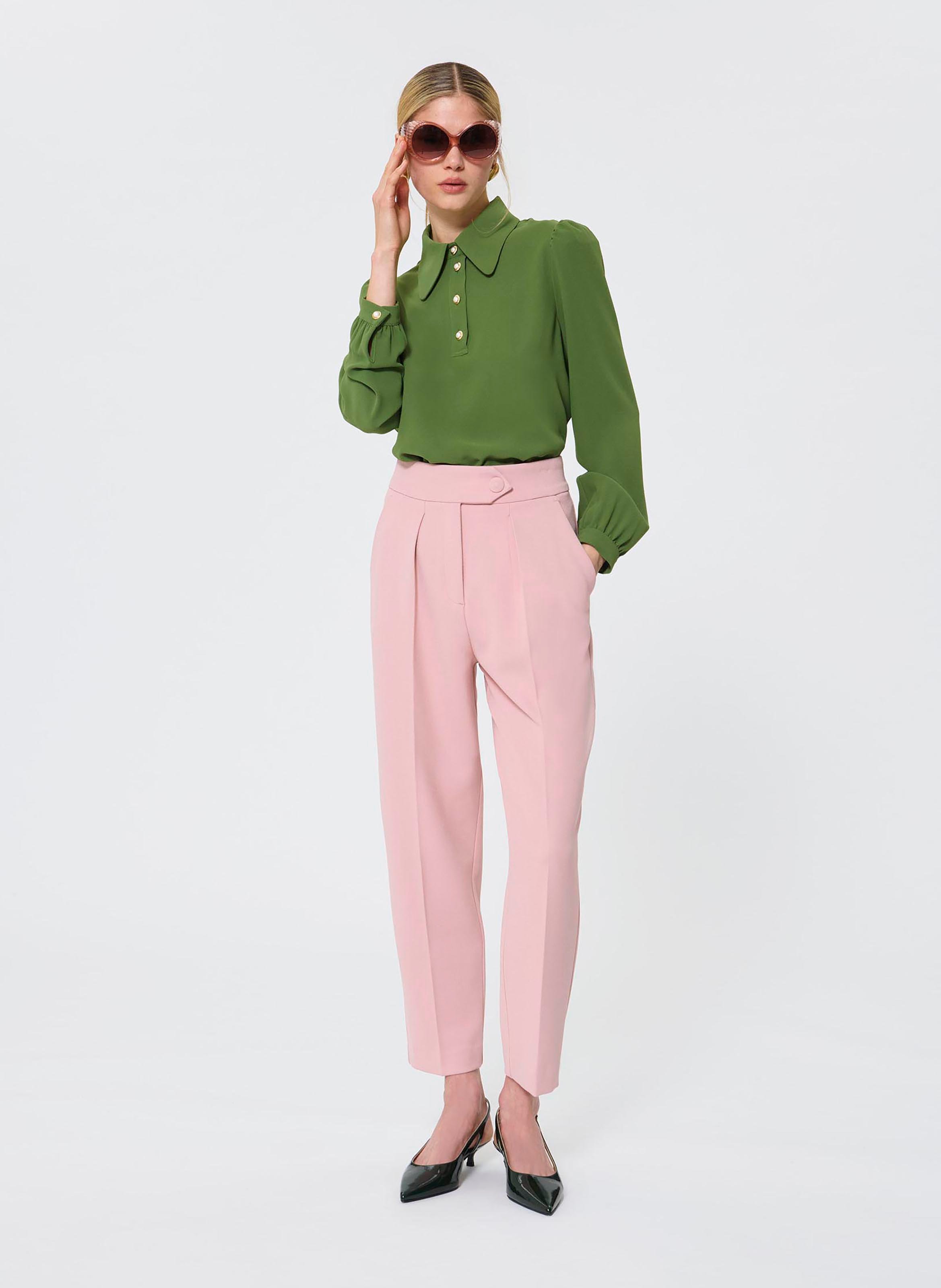 Pantalon paaso TARA JARMON Rose