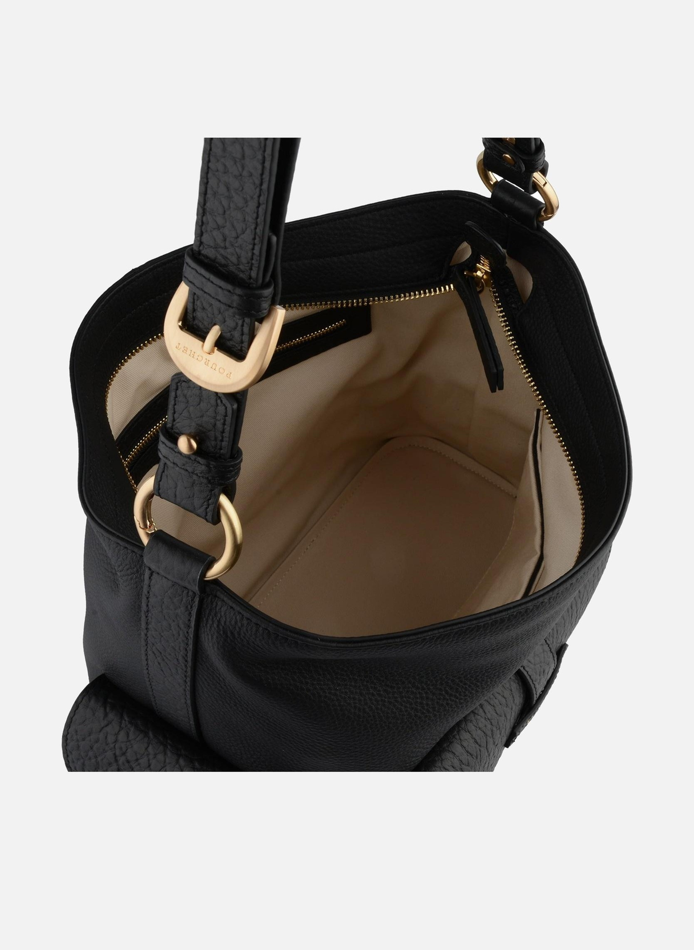 Reporter | sac porté épaule POURCHET Noir