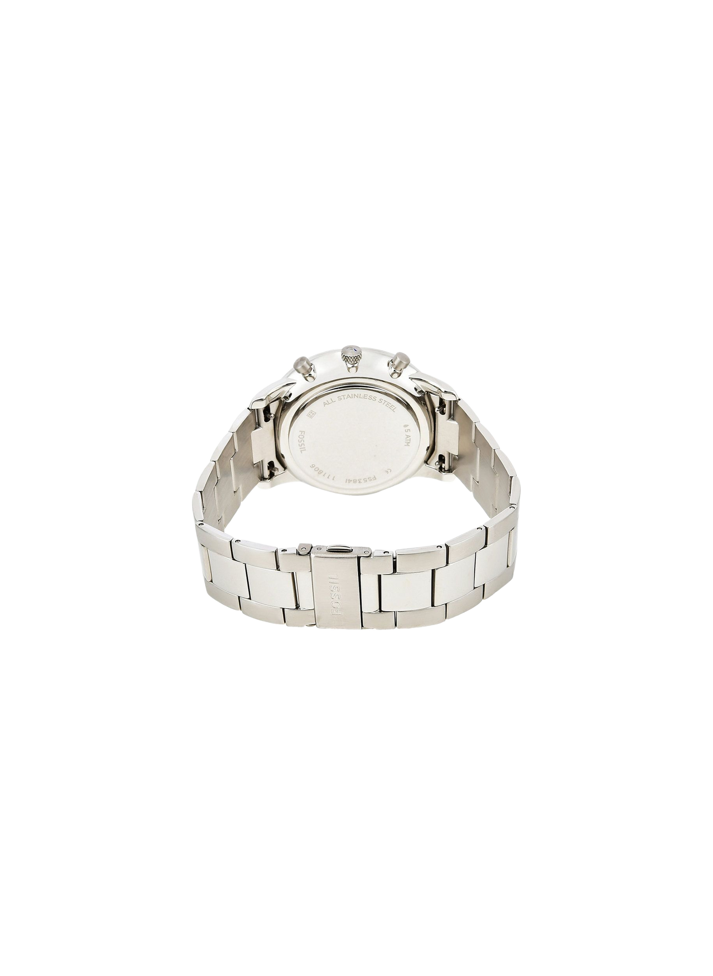 Montre Neutra en acier inoxydable FOSSIL Noir