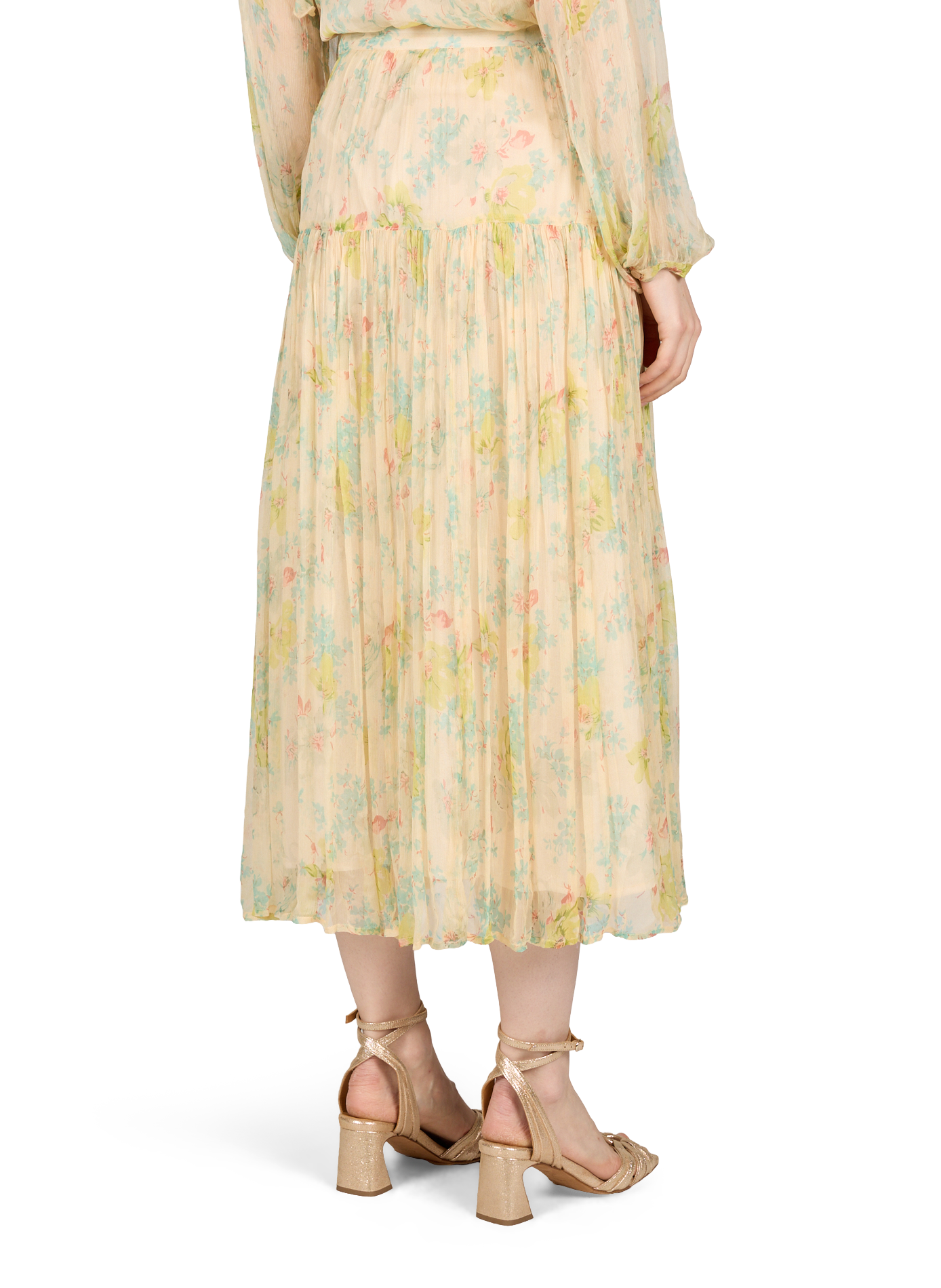 Printed midi skirt Claire PETITE MENDIGOTE Multicolour