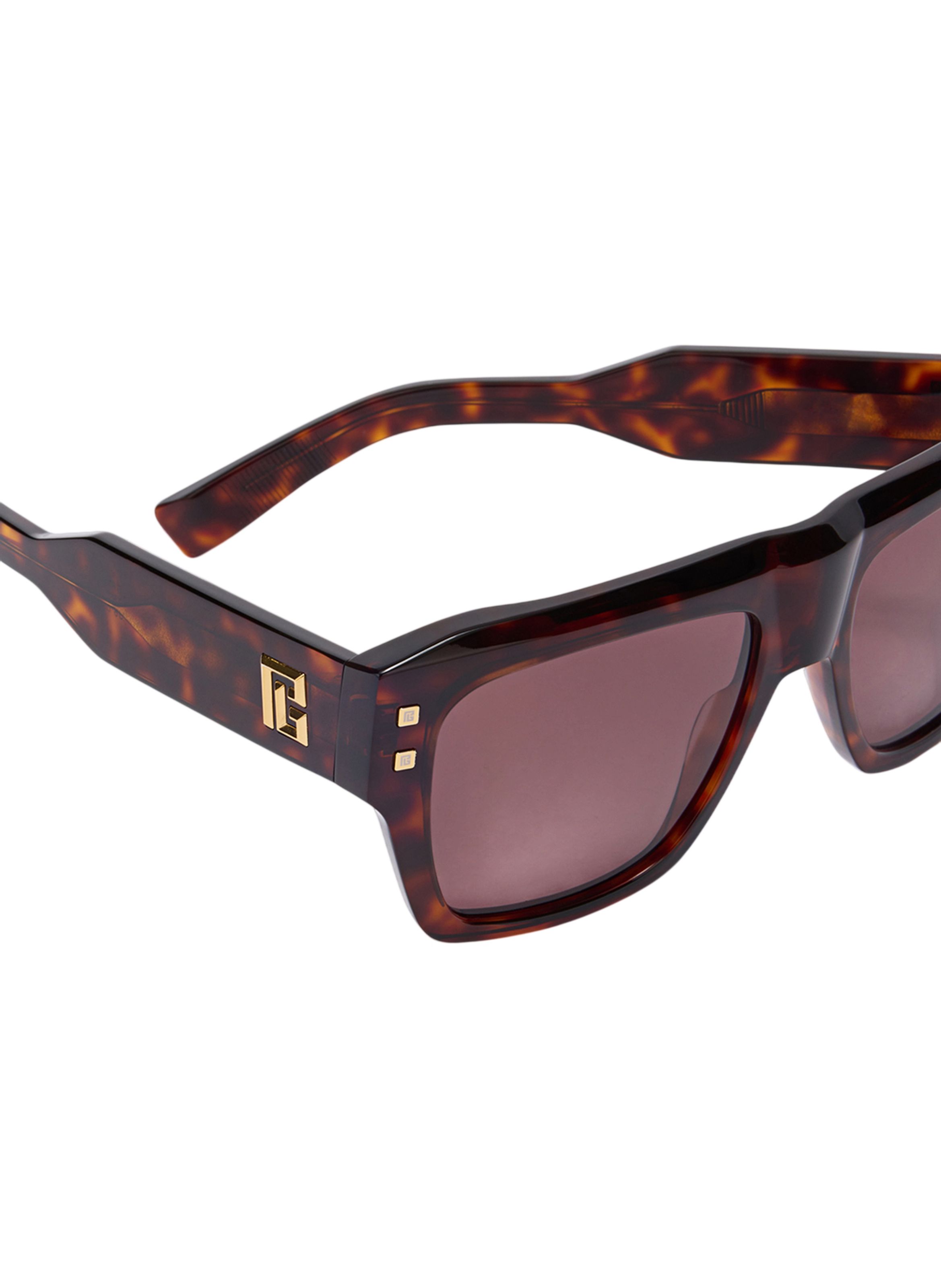 Lunettes de soleil b-scene BALMAIN Marron