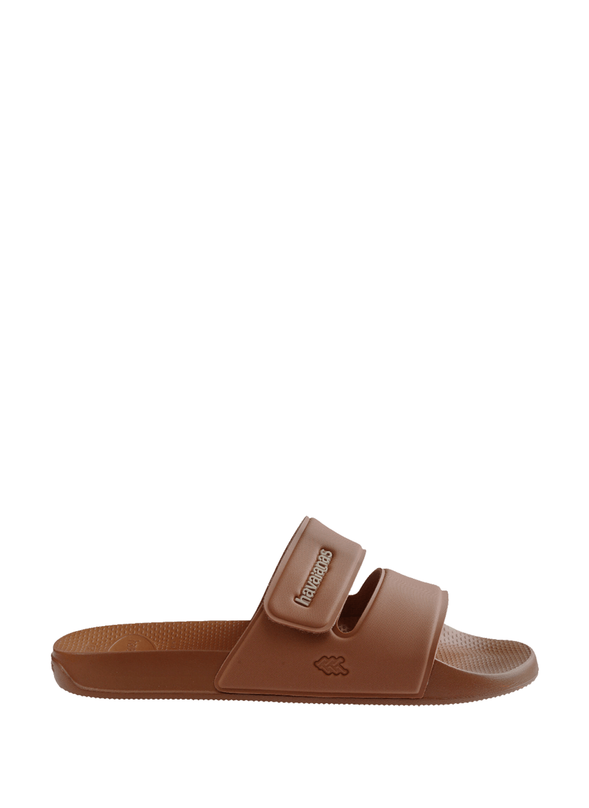 Texturierte Riemen-Sandalen HAVAIANAS Braun