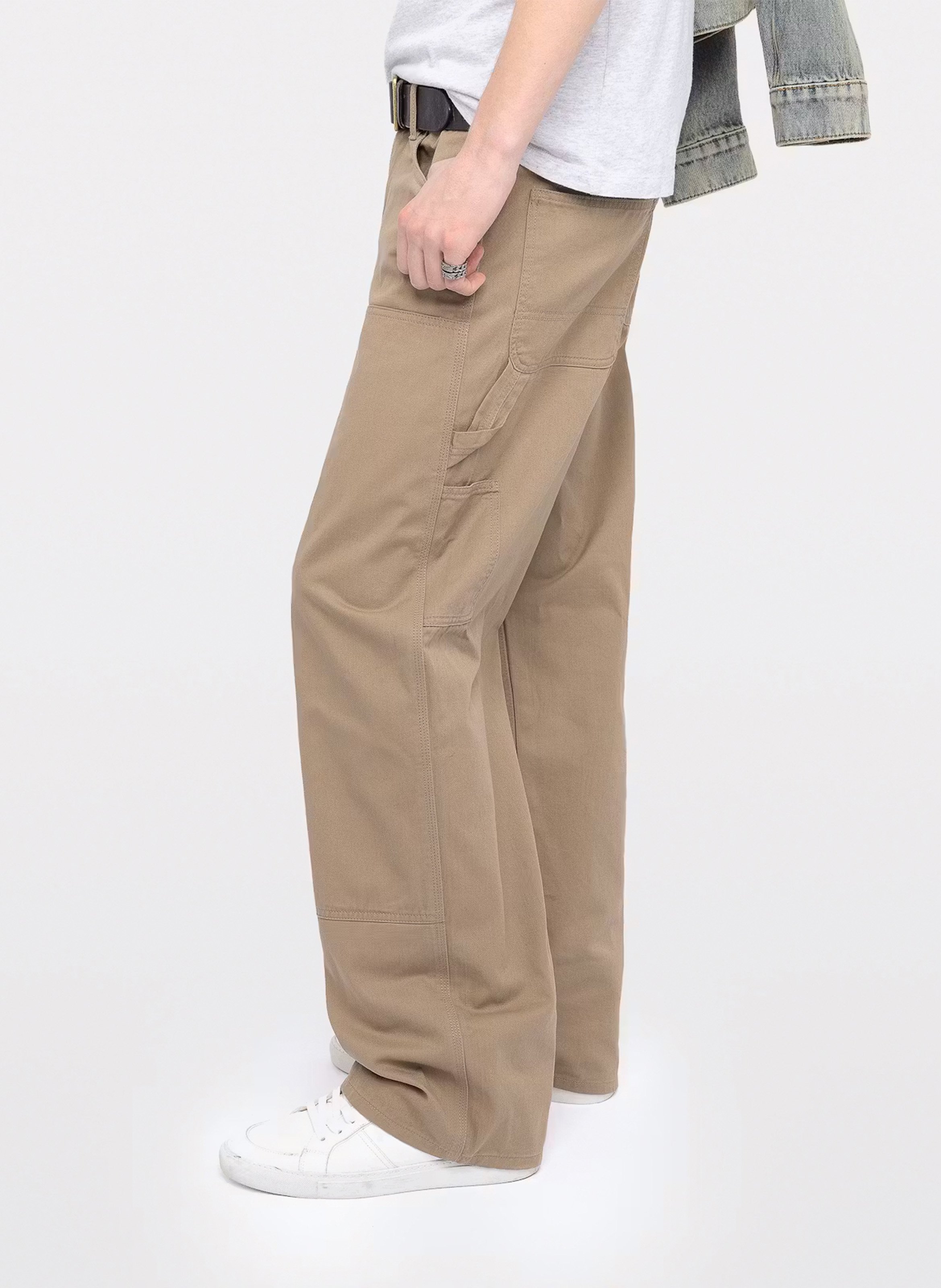 Pantalon large en coton pery ZADIG&VOLTAIRE Beige