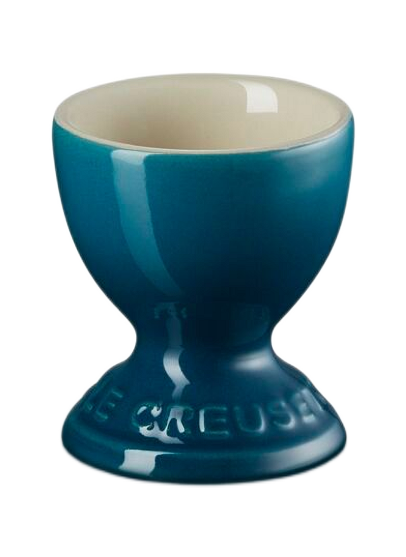 Eierbecher aus Keramik LE CREUSET Blau