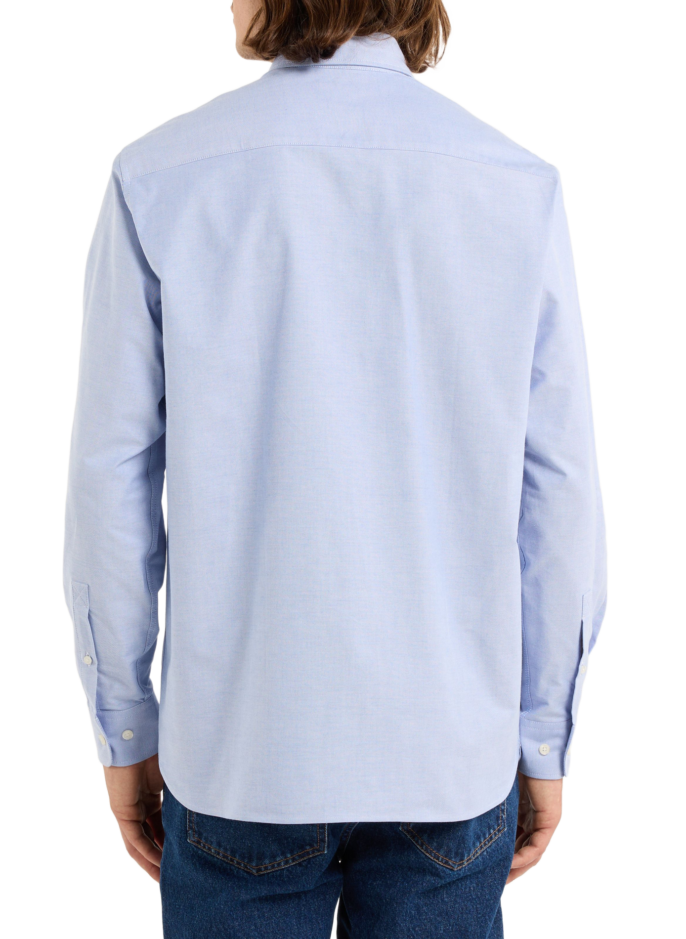 Amen Baumwollhemd SAISON 1865 Blau