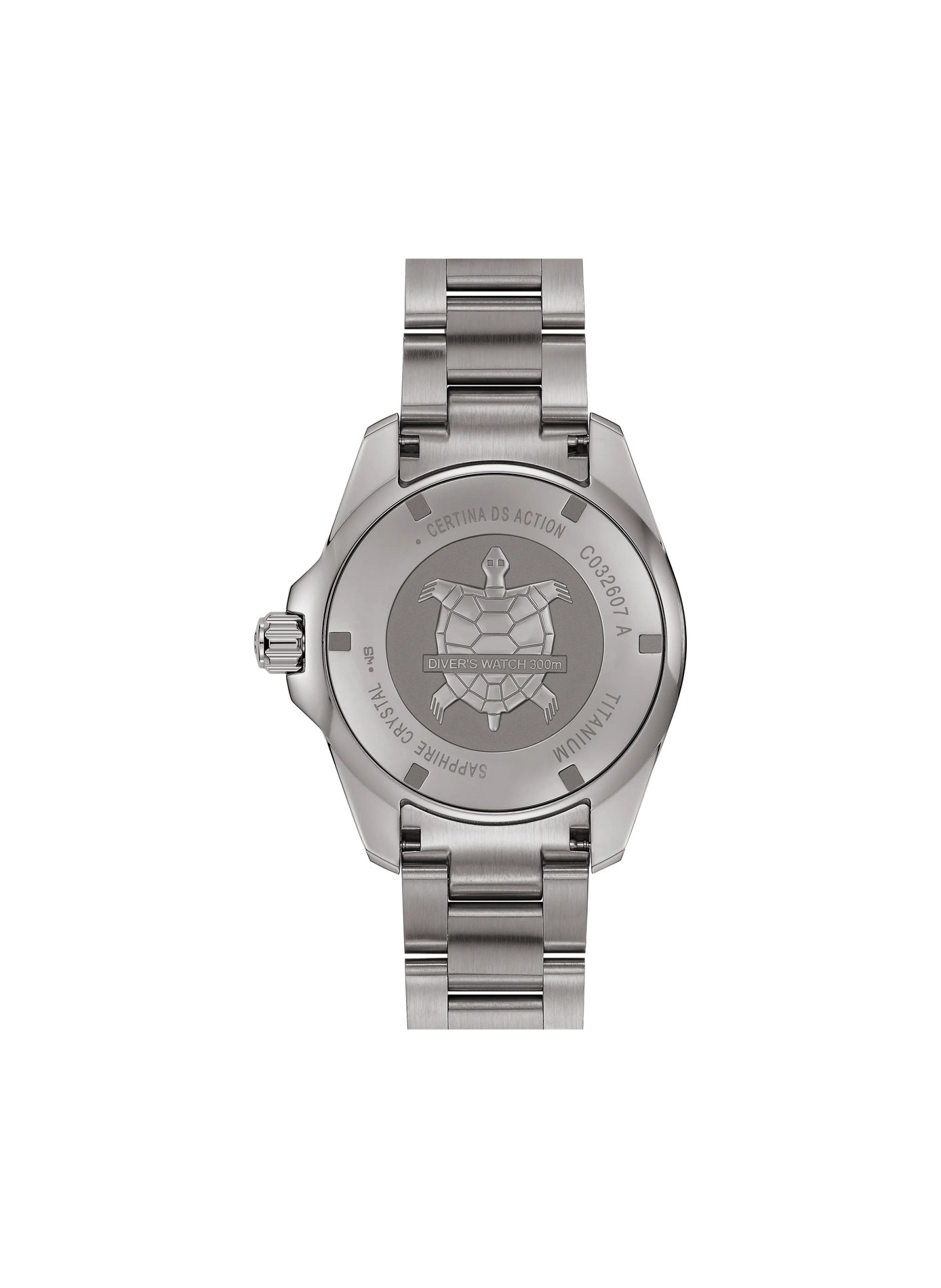 Montre automatique DS ACTION DIVER en titane CERTINA Noir