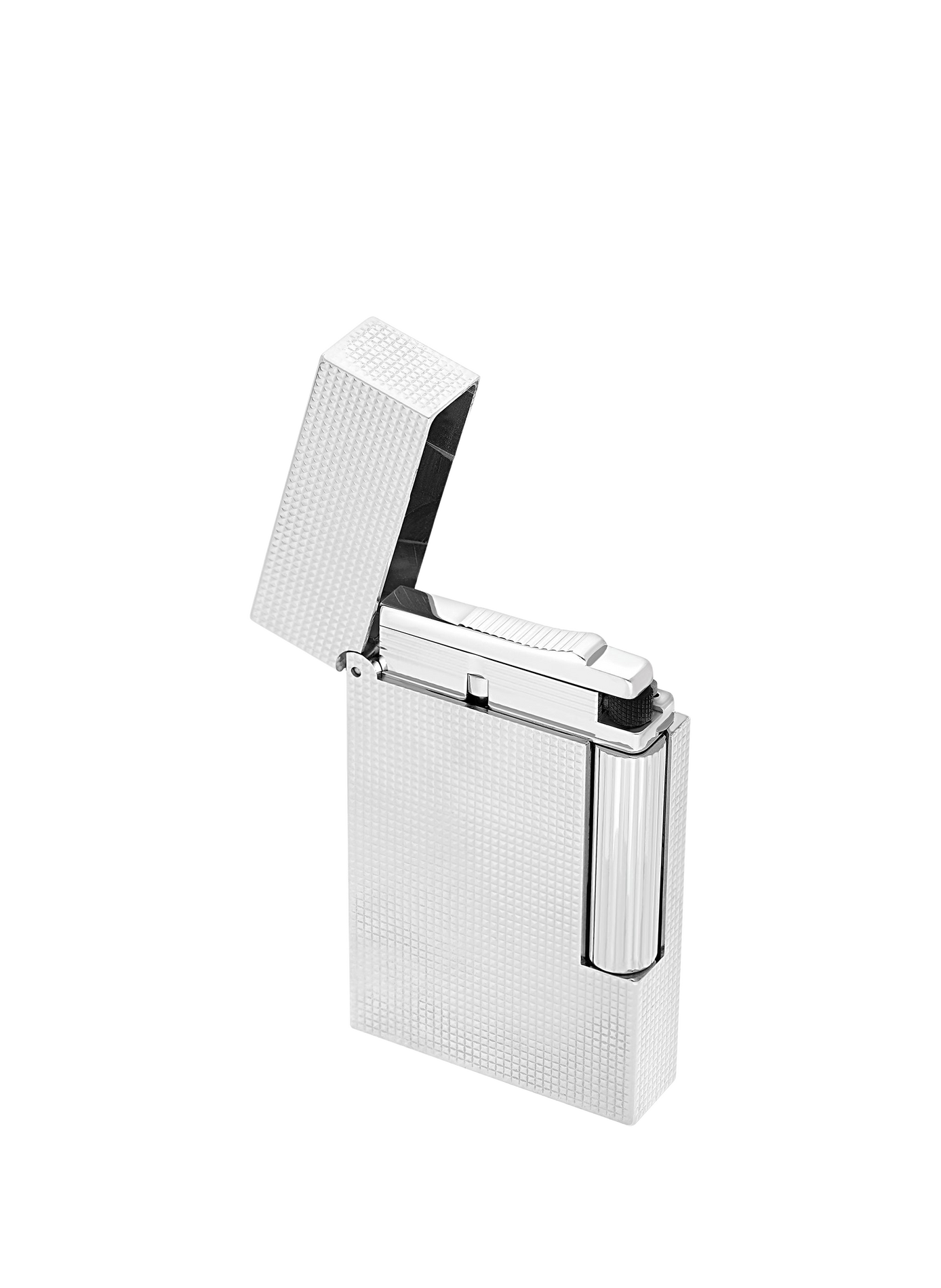 Ligne 2 Diamond-Tipped Micro Point Lighter S.T. DUPONT Silver