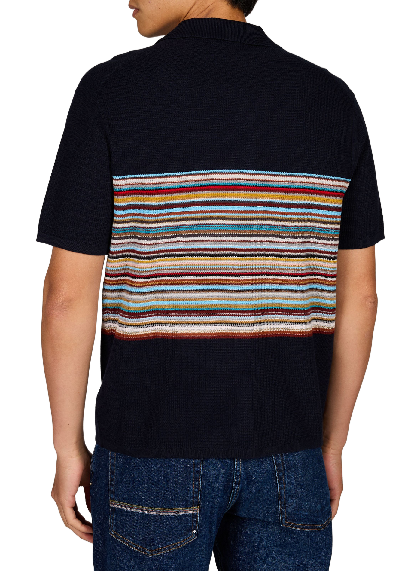Buttoned Striped Shirt PAUL SMITH Blue