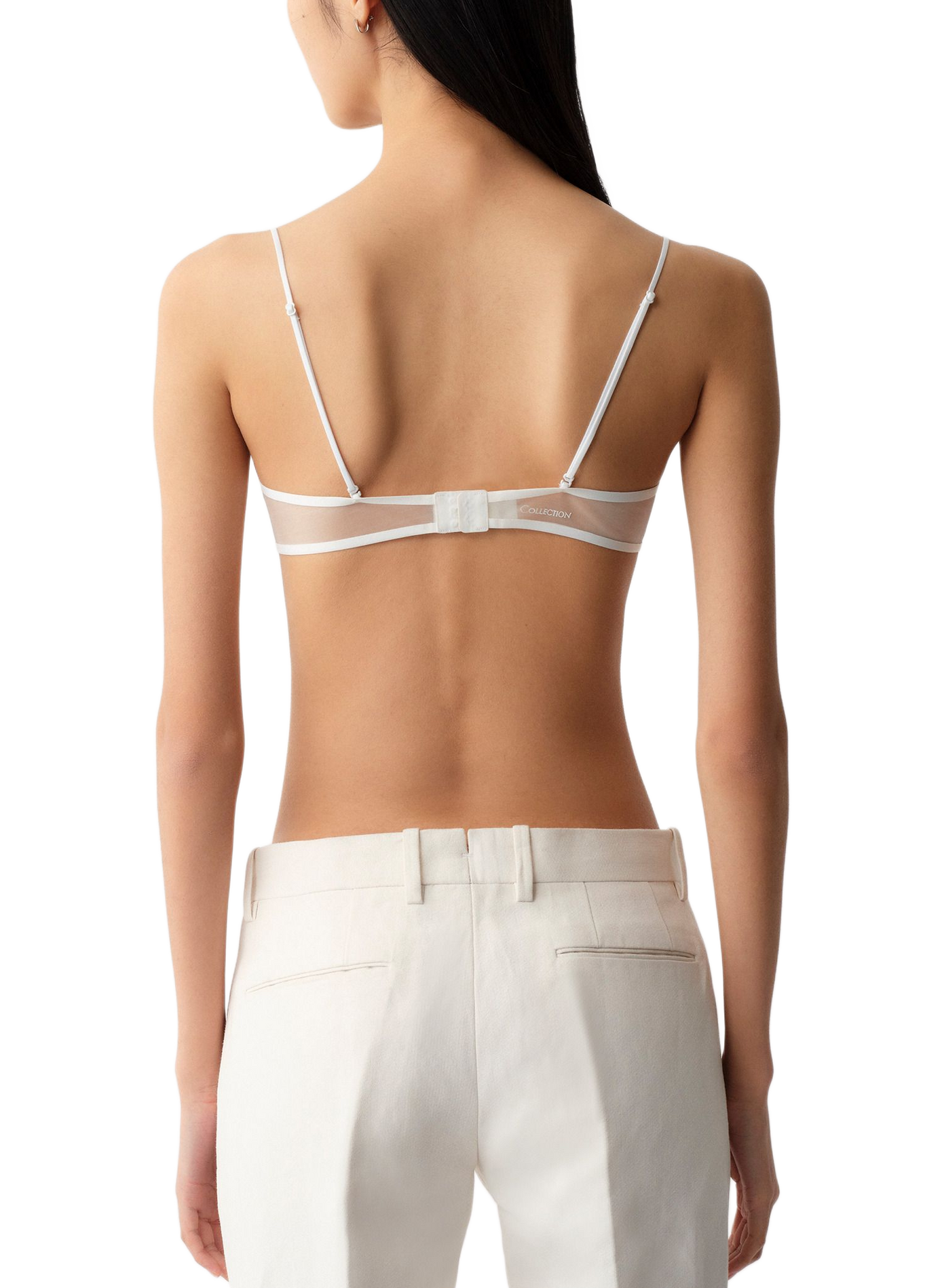 Underwired Bandeau Bra CALVIN KLEIN COLLECTION White