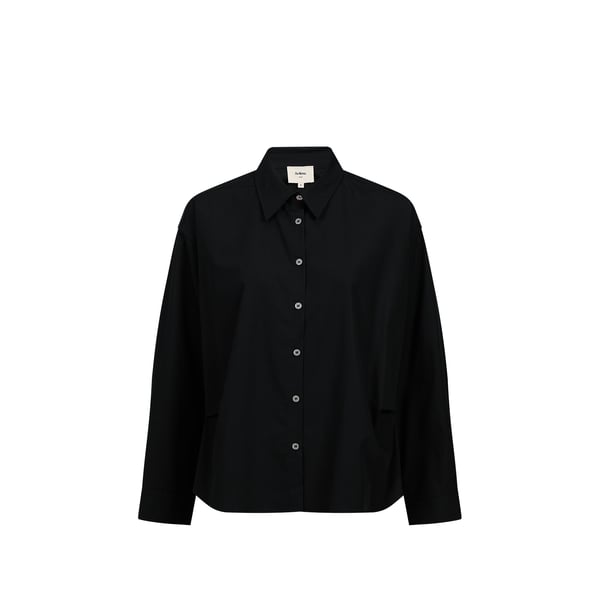 Chemise droite en coton mélangé Chemise droite en coton mélangé