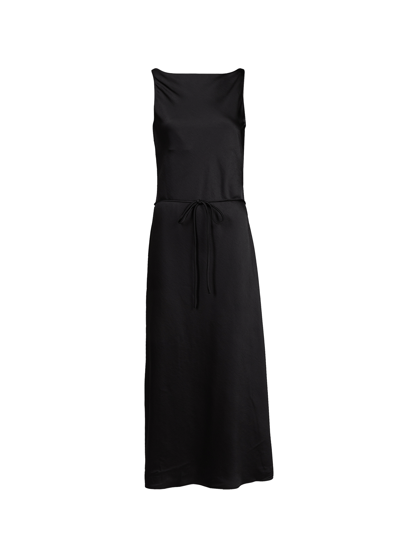 Round neck long dress LE 17 SEPTEMBRE Black