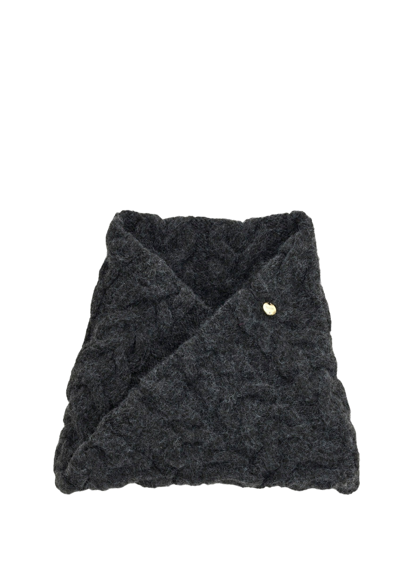 Knitted neck warmer GUESS Black