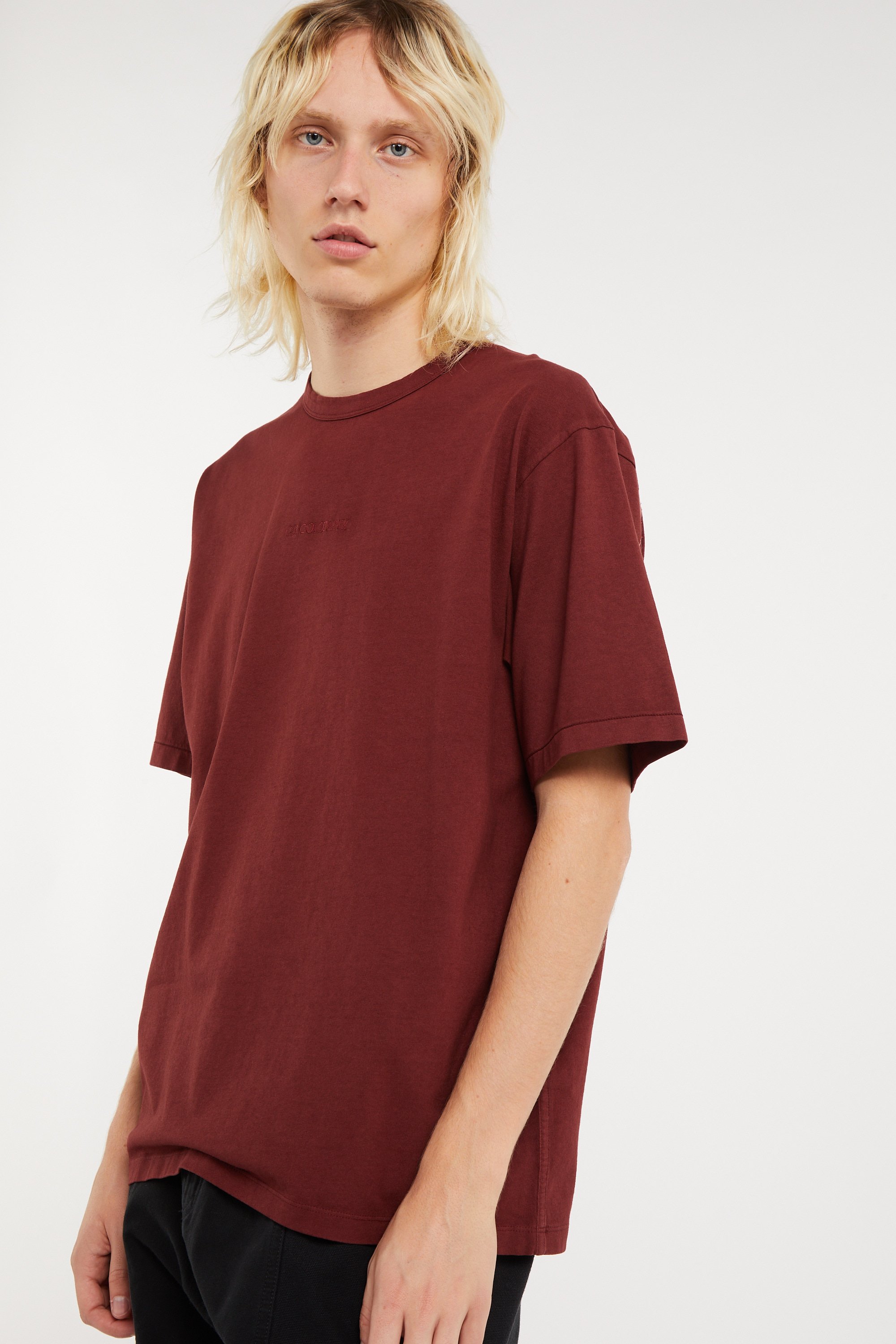 Tee-shirt open end CP COMPANY Rouge
