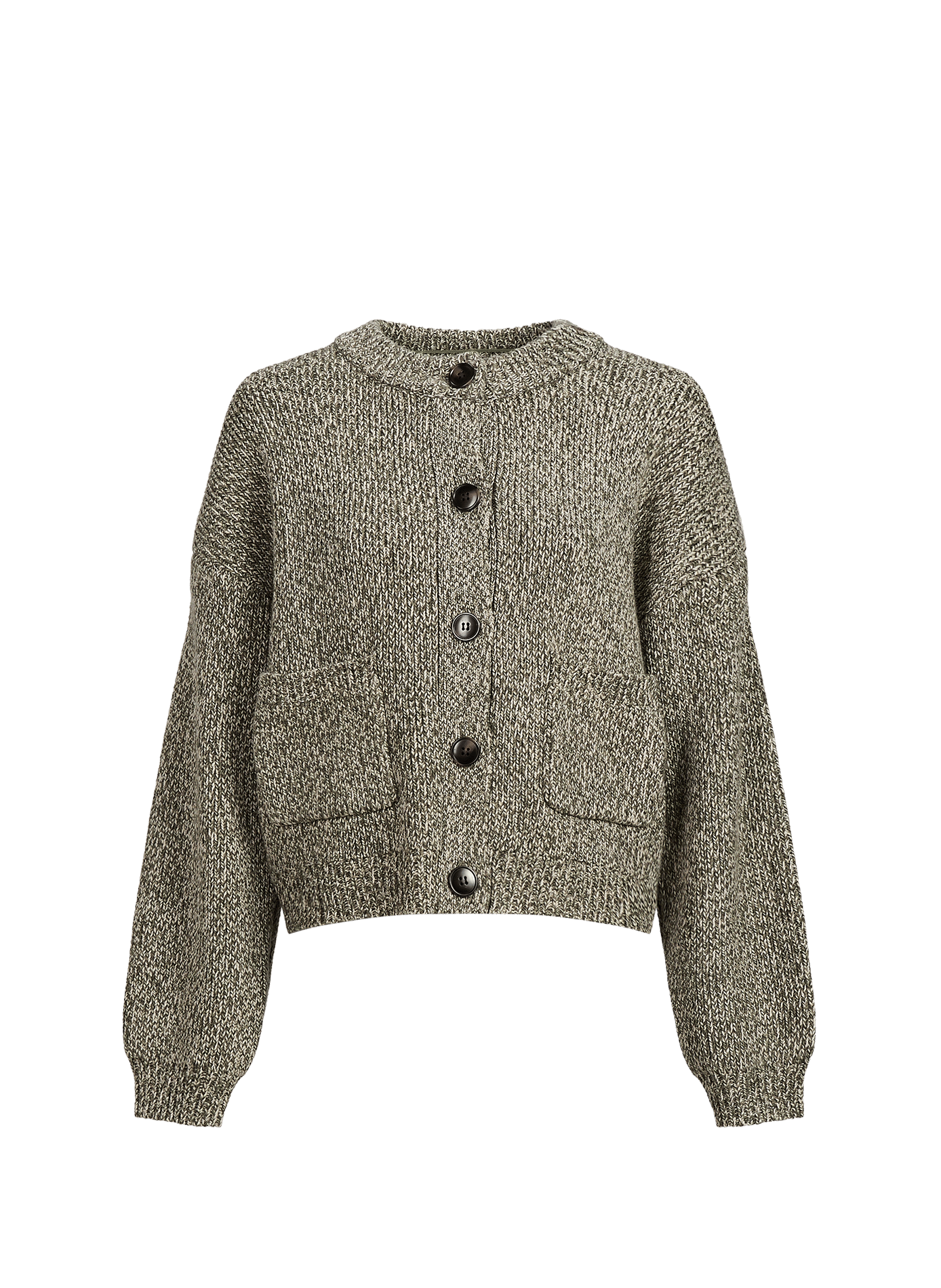 Oversized Trinity Lissi Card cardigan in a wool blend MSCH Khaki