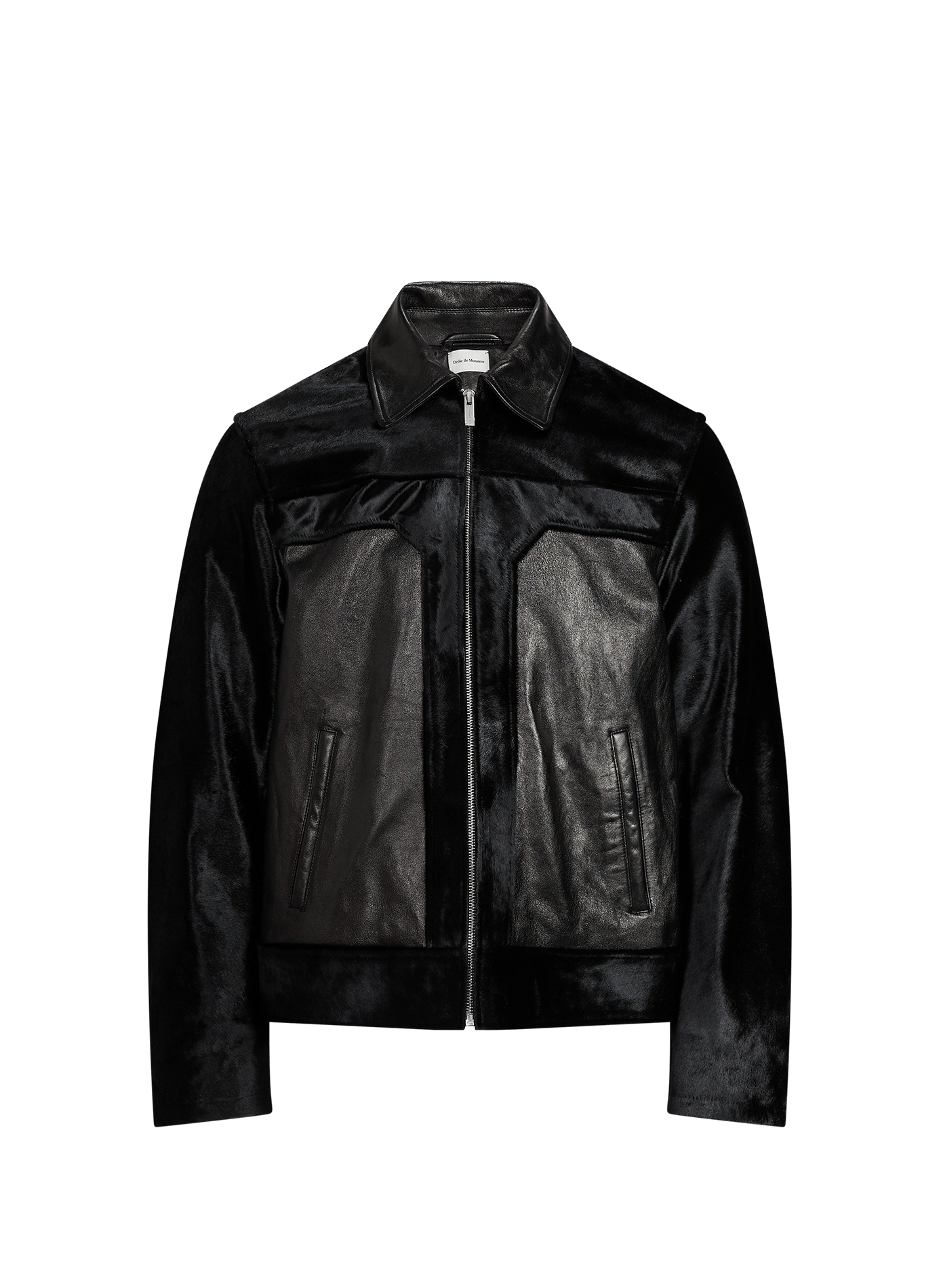 Lederjacke DROLE DE MONSIEUR Schwarz