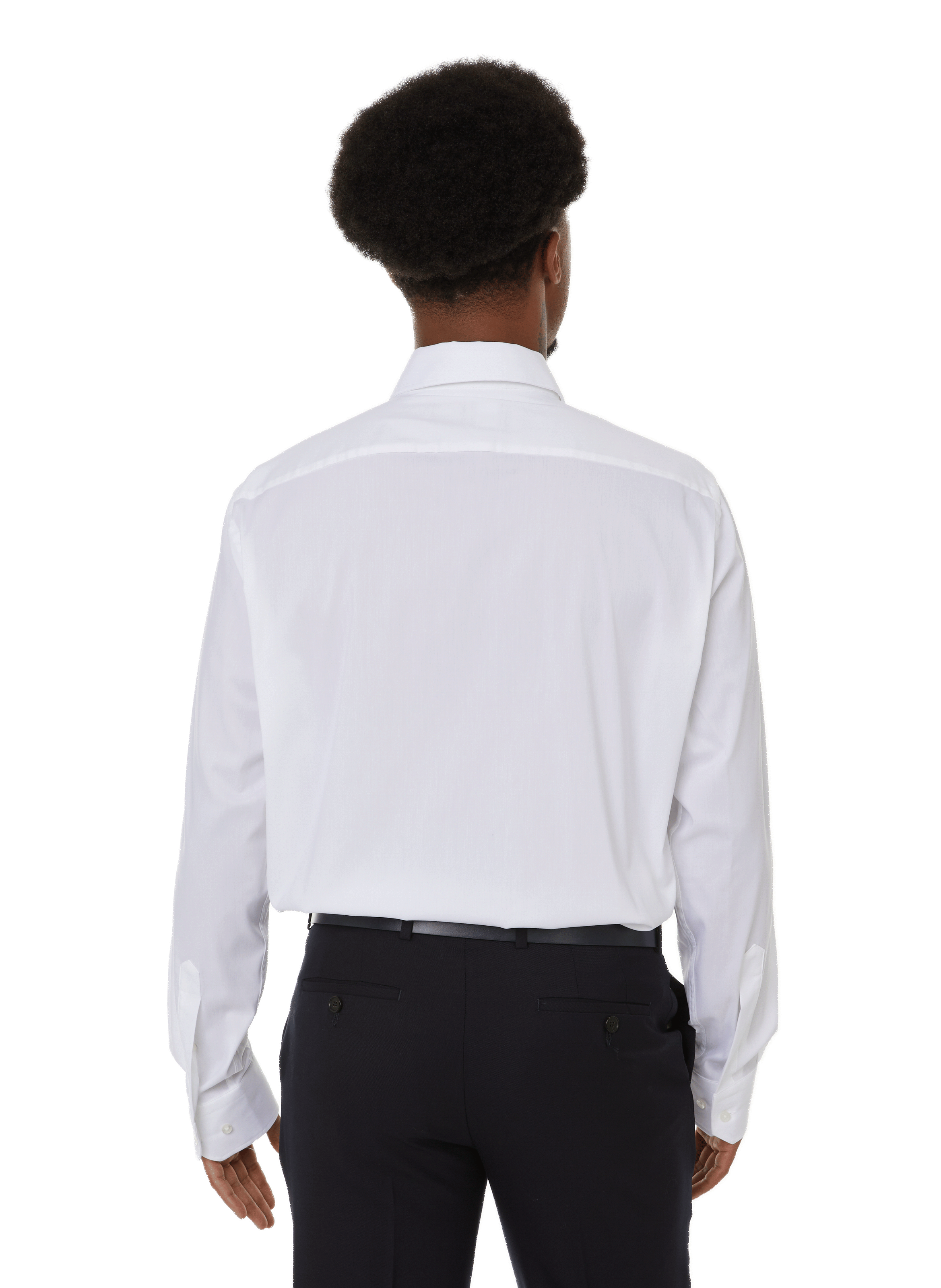 Chemise en coton BOSS Blanc