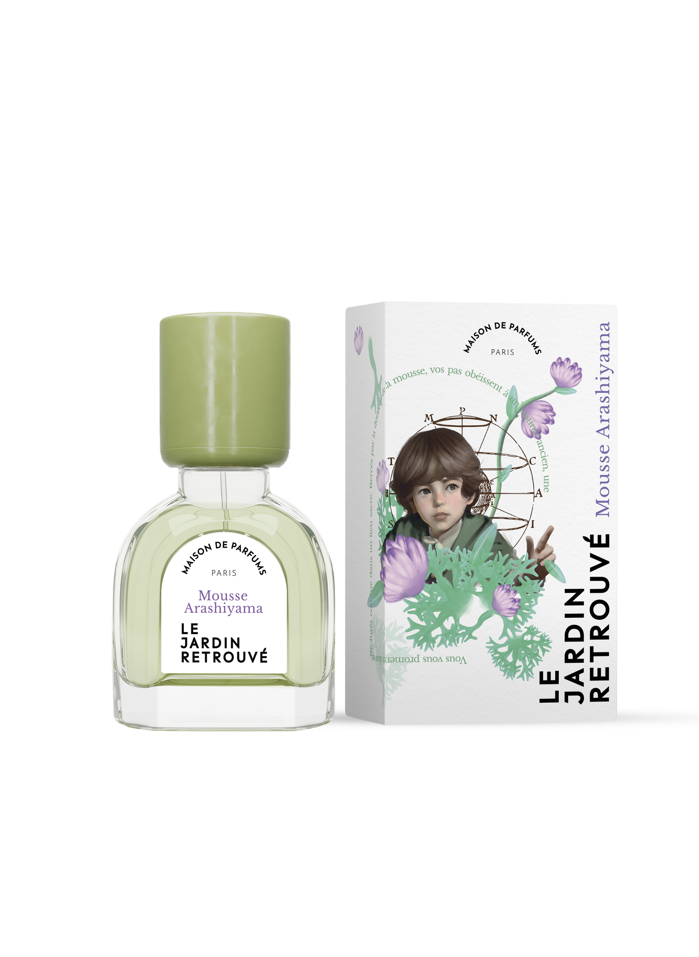 Eau de parfum - Mousse Arashiyama LE JARDIN RETROUVÉ No color
