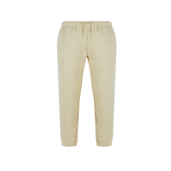 Fred Perry Double Question Mark Cotton Sweatpants In Neutral