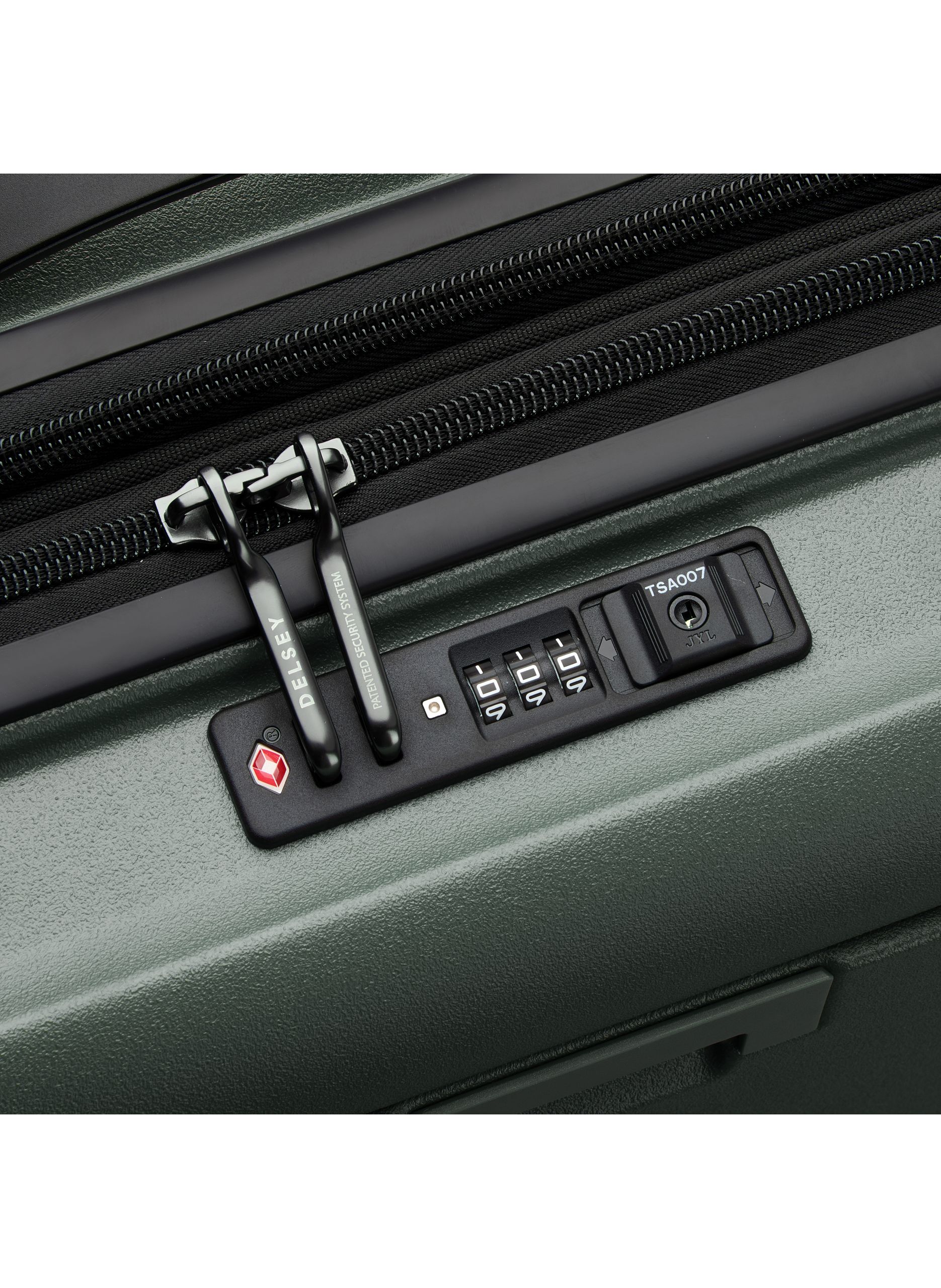 Valise cabine rigide taille s - turenne 2.0 DELSEY PARIS Vert