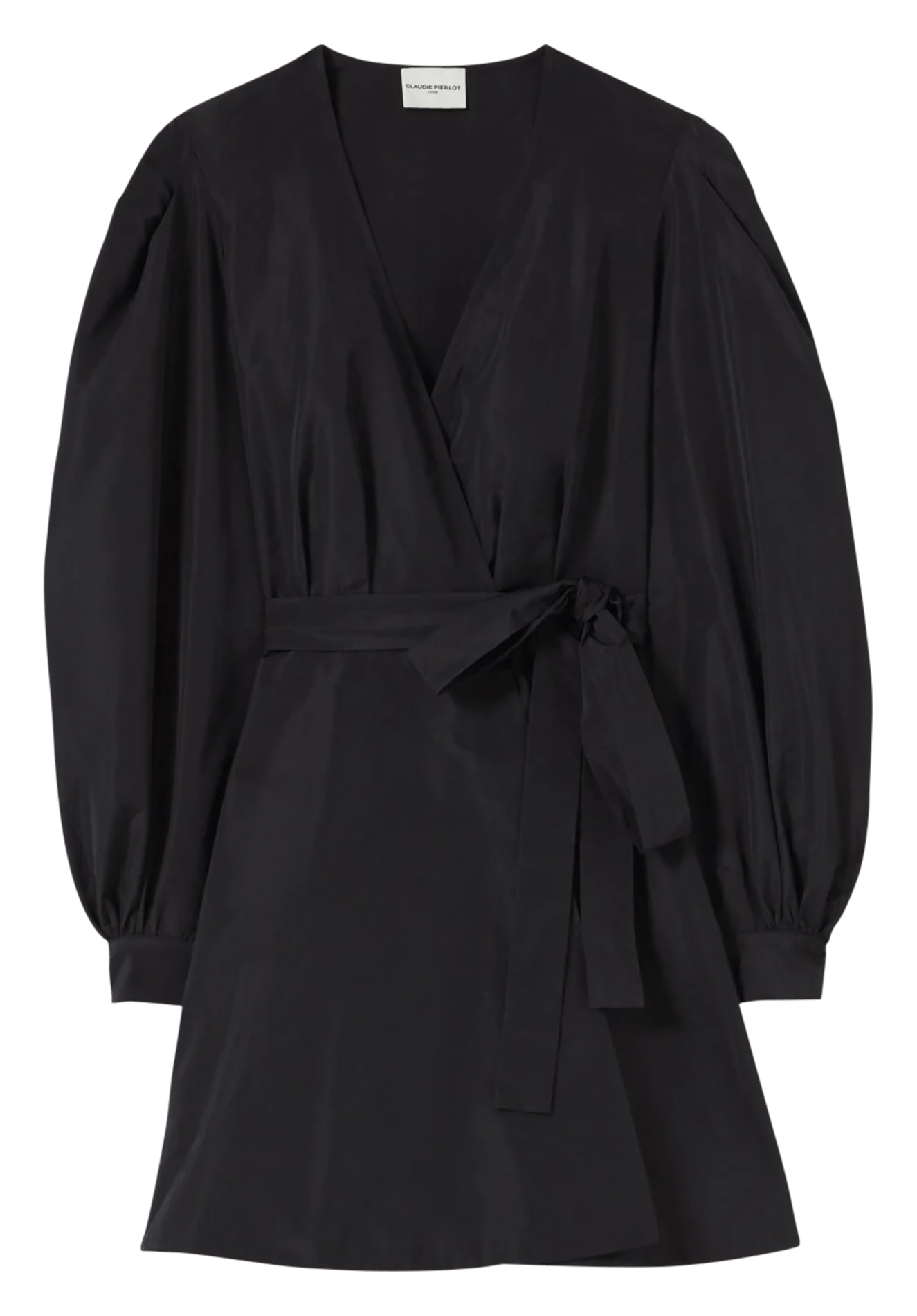 Robe courte cintrée col v CLAUDIE PIERLOT Noir