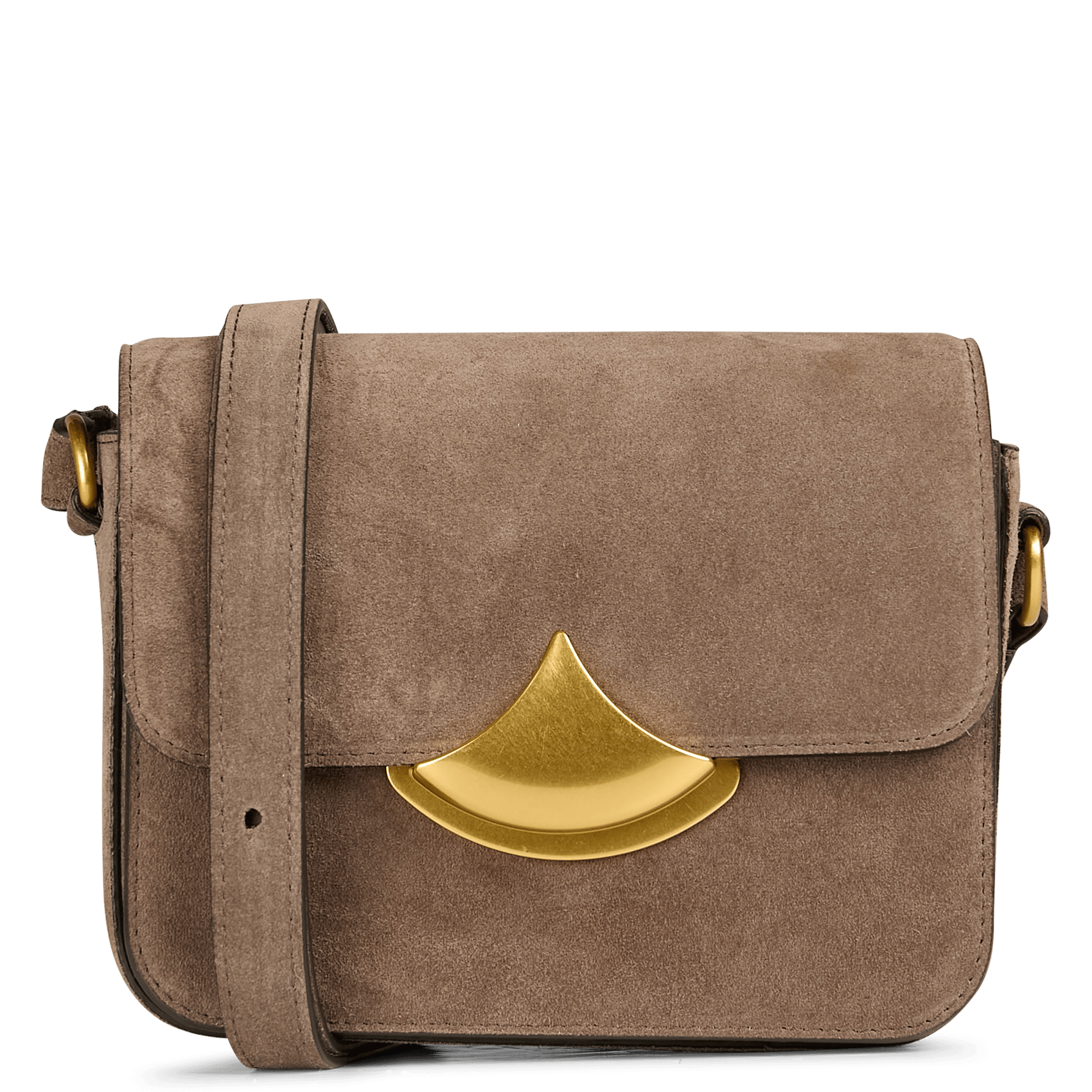 Sac bandoulière en cuir diviluz mimo  Dark stone