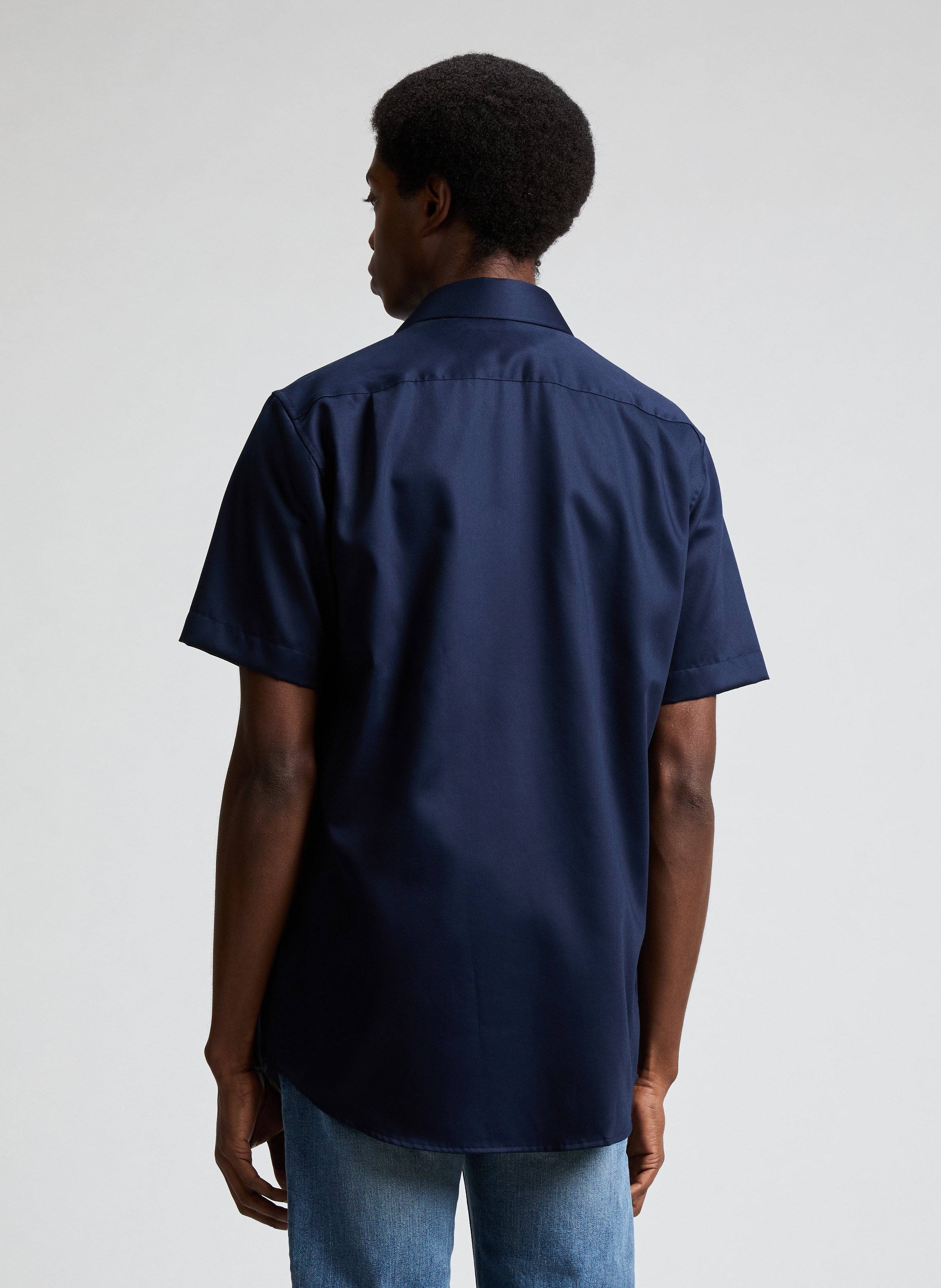  Cotton shirt SEIDENSTICKER Blue