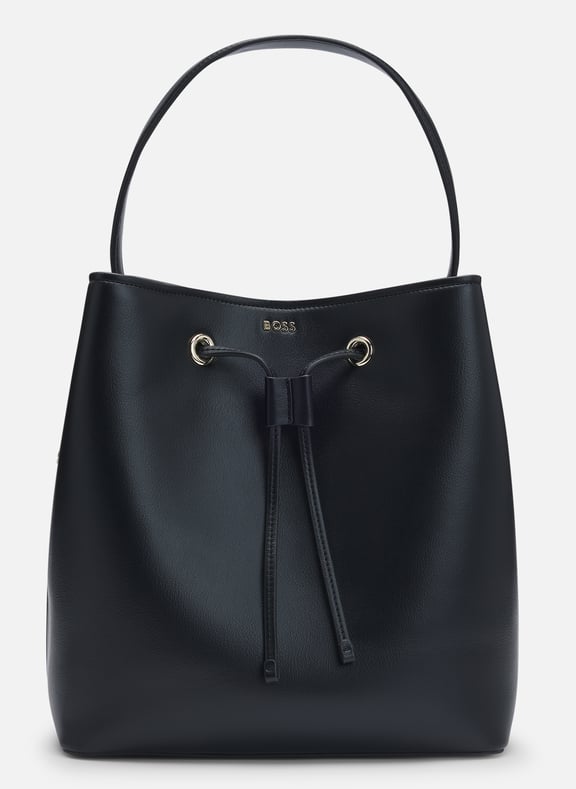 Sac bandoulière bourse avec cordons Noir by BOSS BOSS Sac bandoulière bourse avec cordons Noir