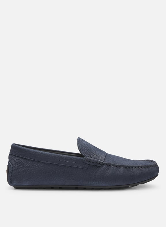 Mocassins en cuir Bleu by BOSS BOSS Mocassins en cuir Bleu