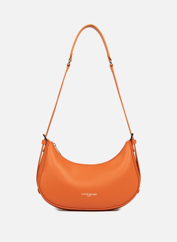 Sac demi lune - sierra Orange by LANCASTER LANCASTER Sac demi lune - sierra Orange