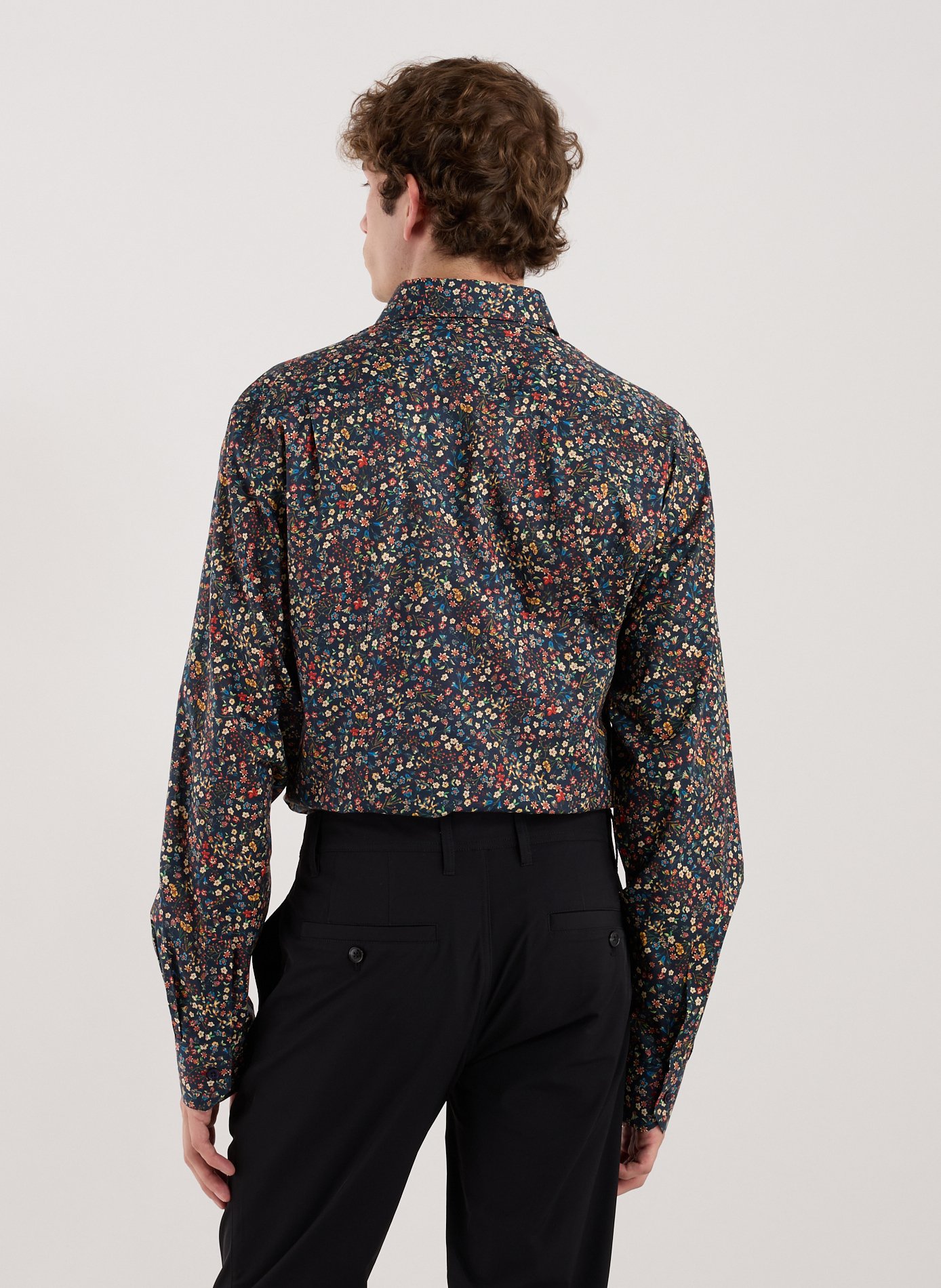Chemise en coton à imprimé florale  PAUL SMITH Multicolore