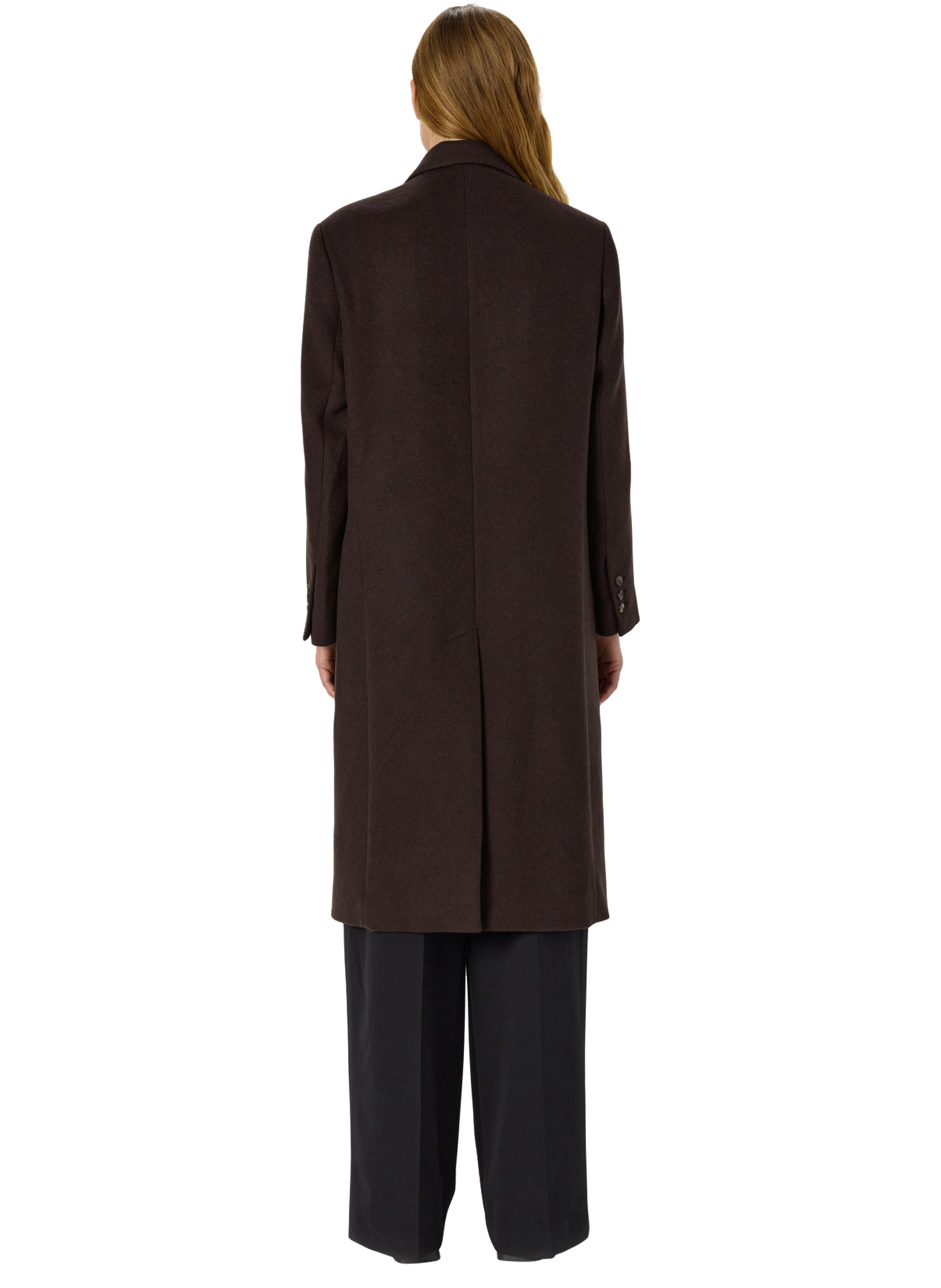 Manteau mi-long croisé - moira GERARD DAREL Marron