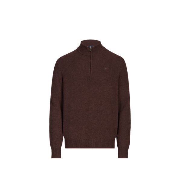 Pull à col montant en laine