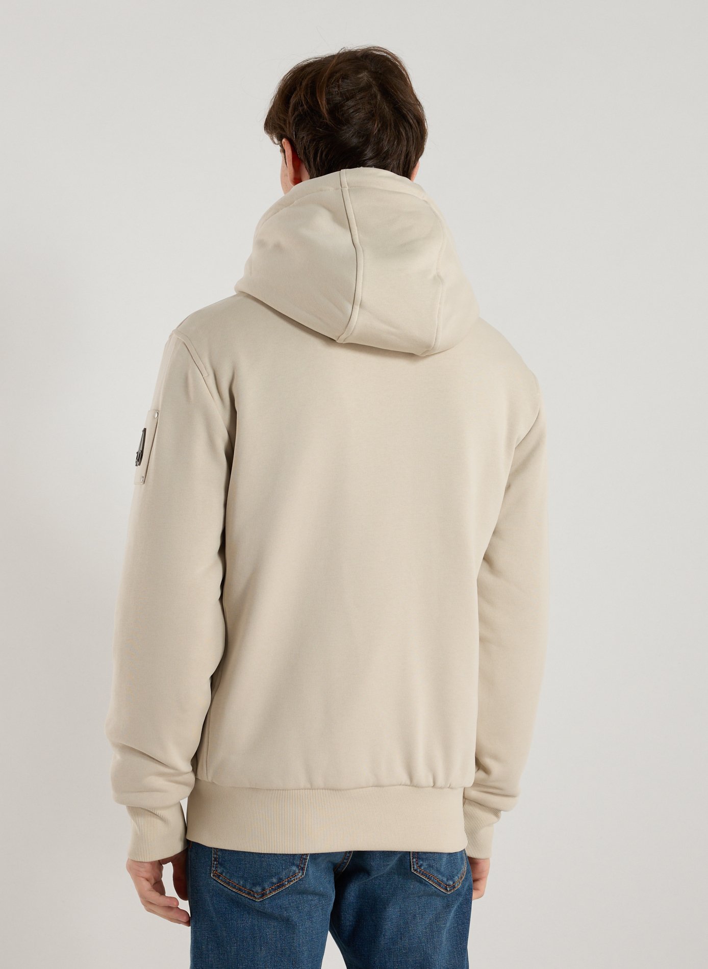 Zip-up hoodie MOOSE KNUCKLES Beige